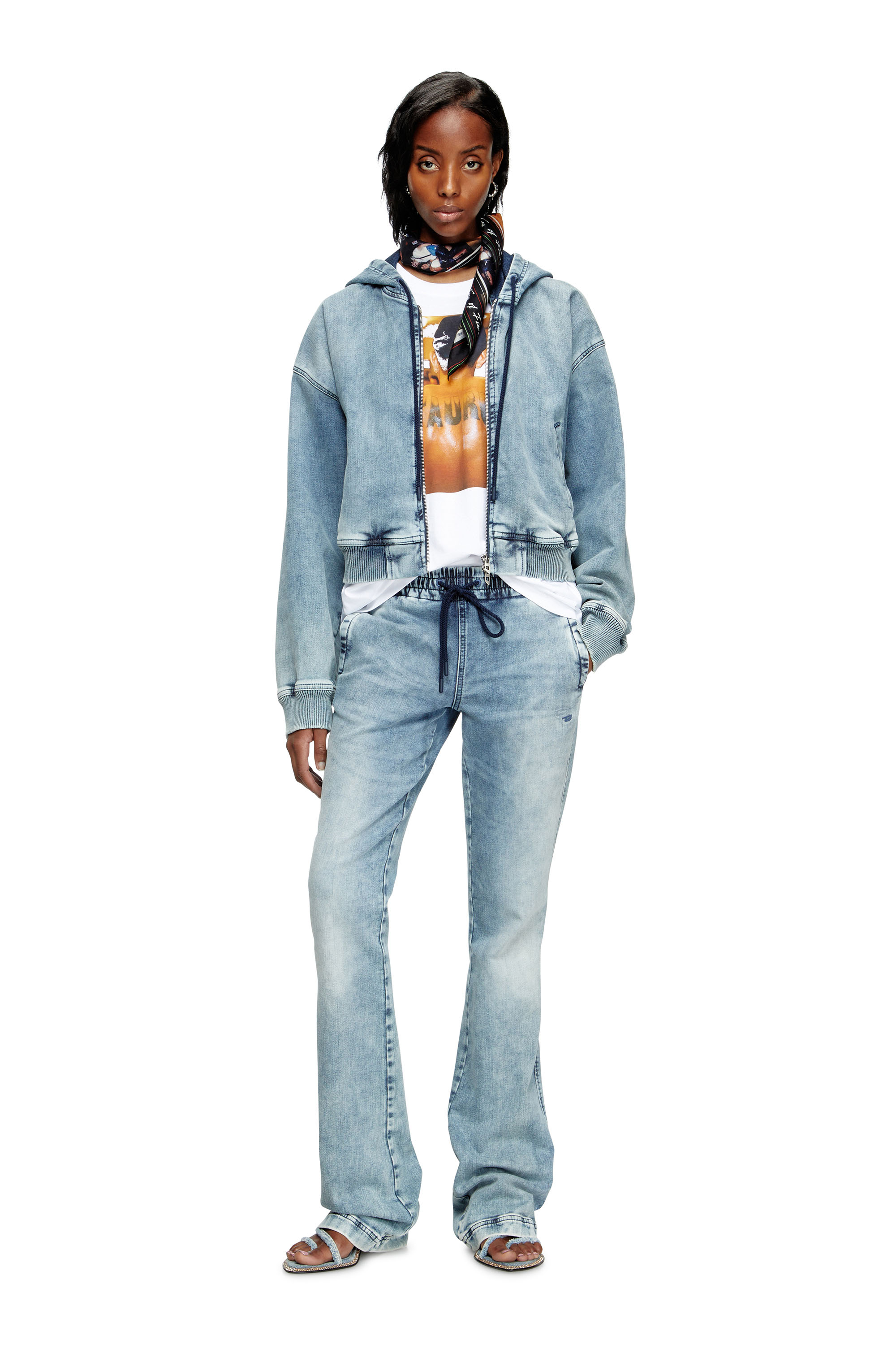 Diesel - PR-T-NORM-TOM25-1, Unisex's T-shirt with graphic print in ホワイト - 6