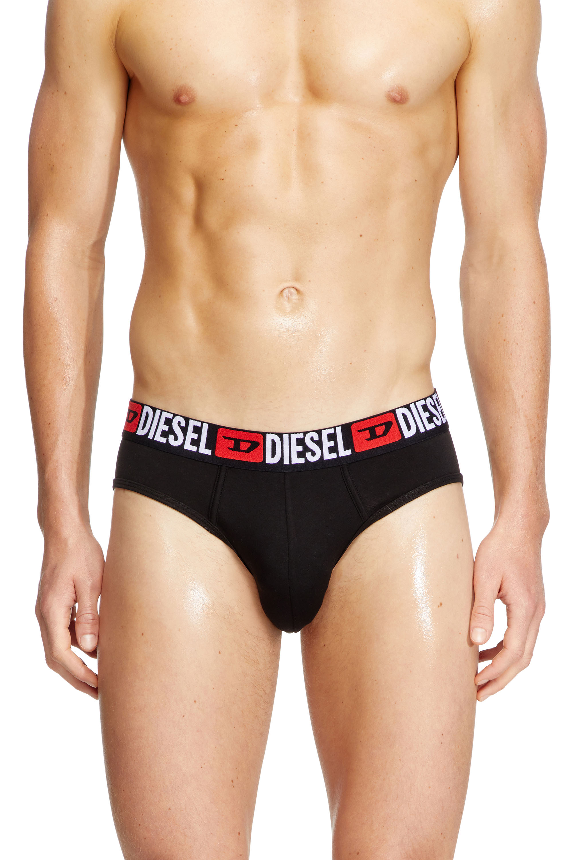 Diesel - UMBR-ANDRETHREEPACK, Male's アンダーウェアブリーフ3枚セット in ブラック - 3