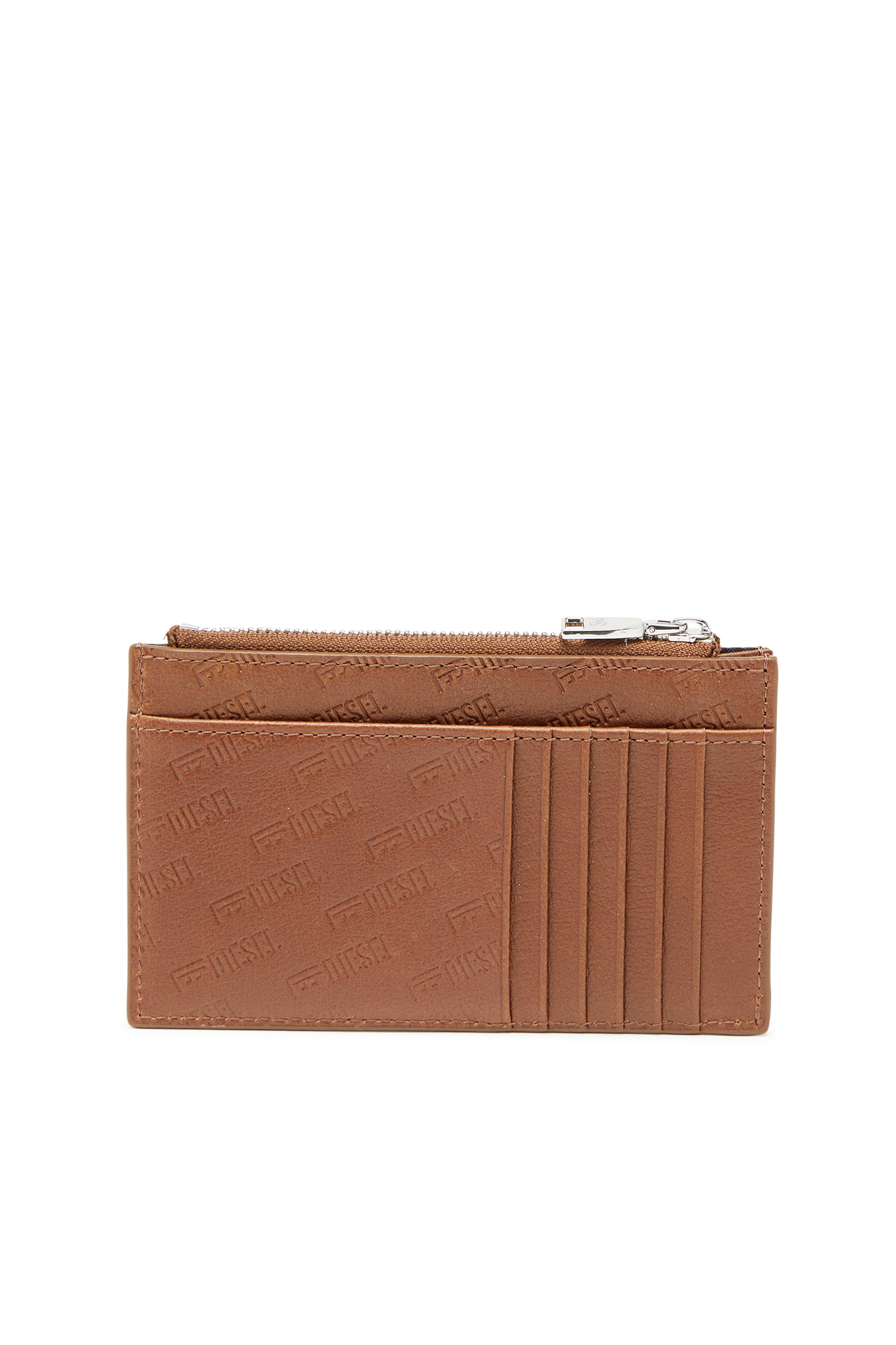 Diesel - MONOGRAM CARD CASE VI, Male's フラグメントケース in ブラウン - 2