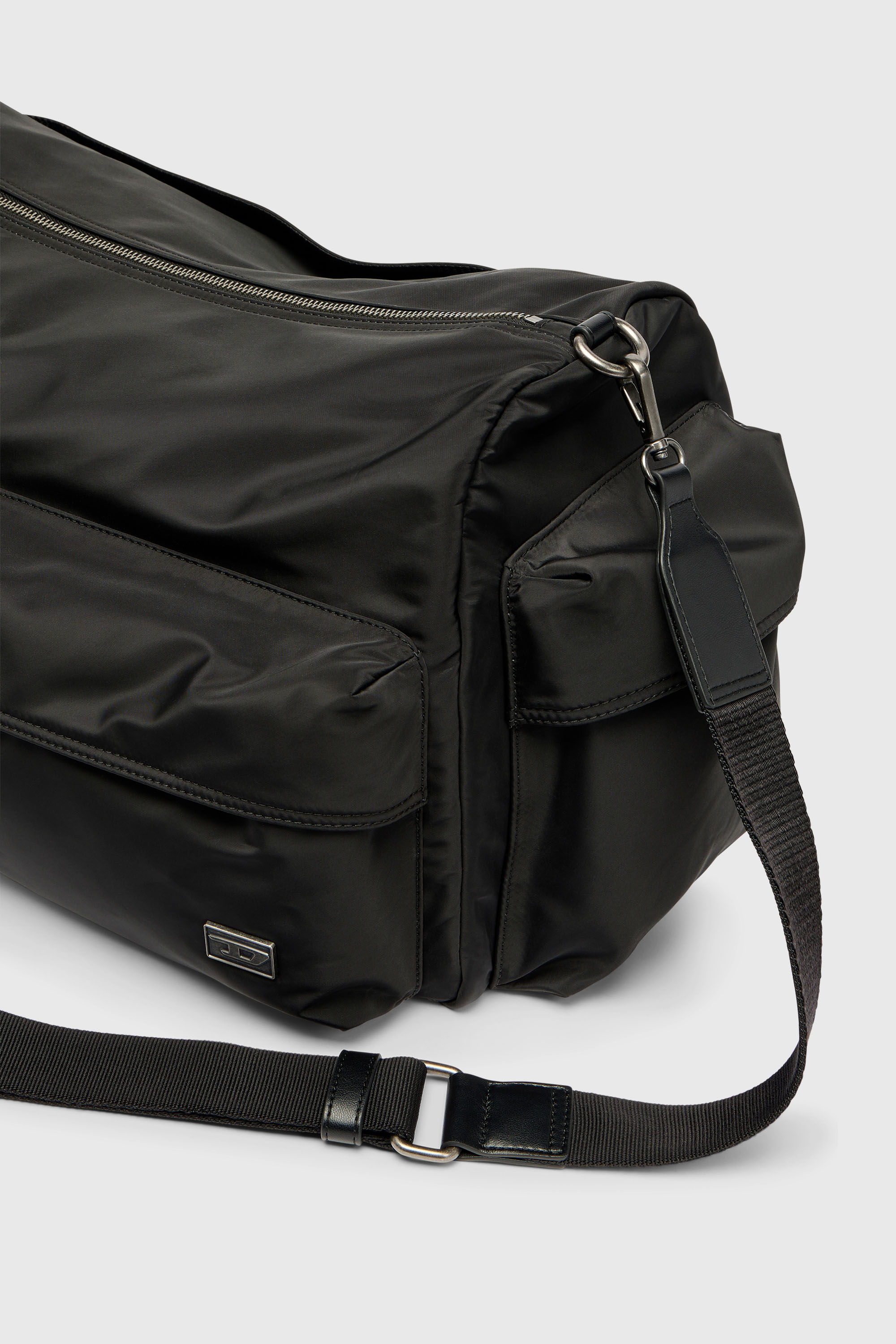 Diesel - MULTI-PKTS DUFFLE X, Unisex's ダッフルバッグ in ブラック - 6