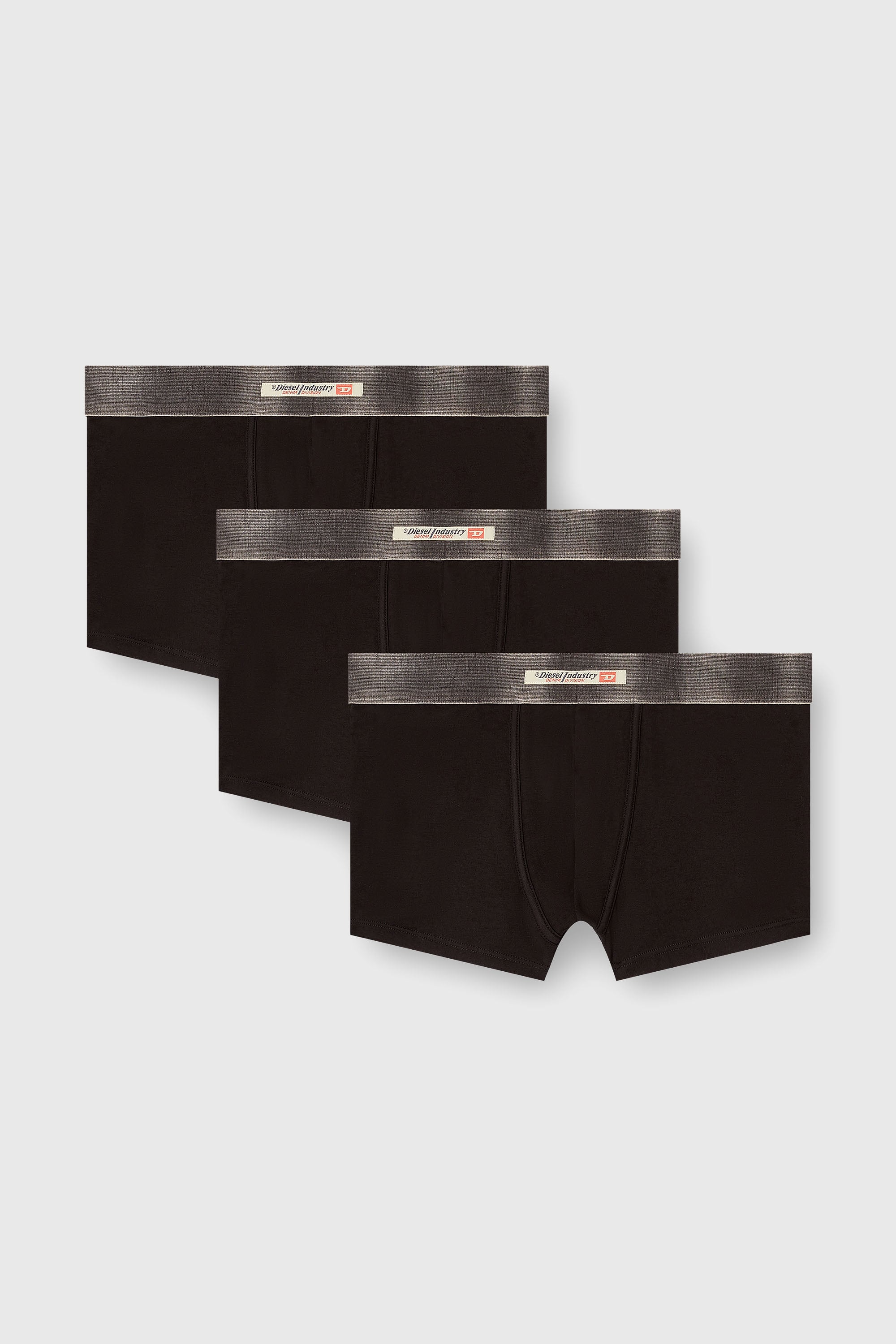 Diesel - DAMIEN-DNM-3PACK, Male's ボクサーパンツ 3枚パック in ブラック - 1