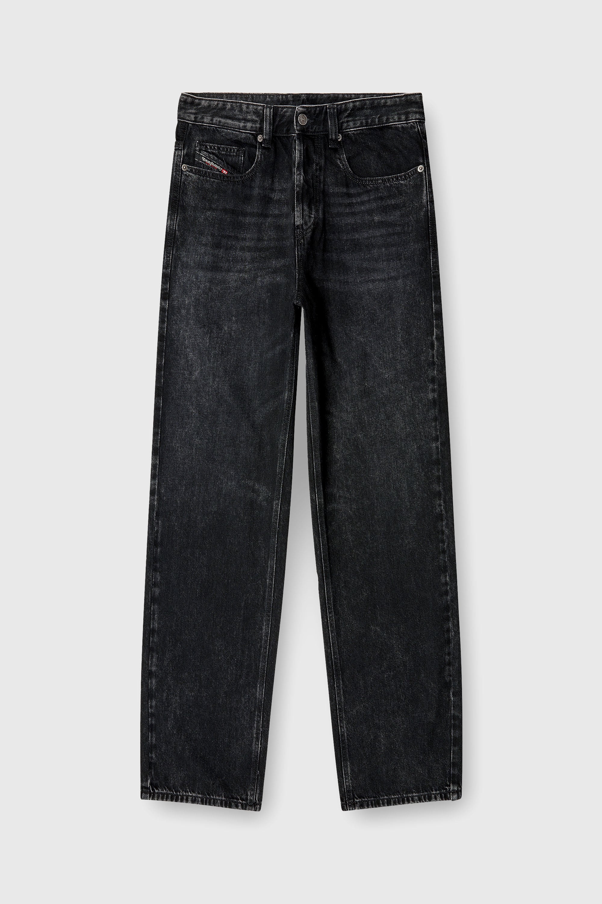 Diesel - Male's Relaxed Jeans 2001 D-Macro 09P09, ブラック/ダークグレー - 2