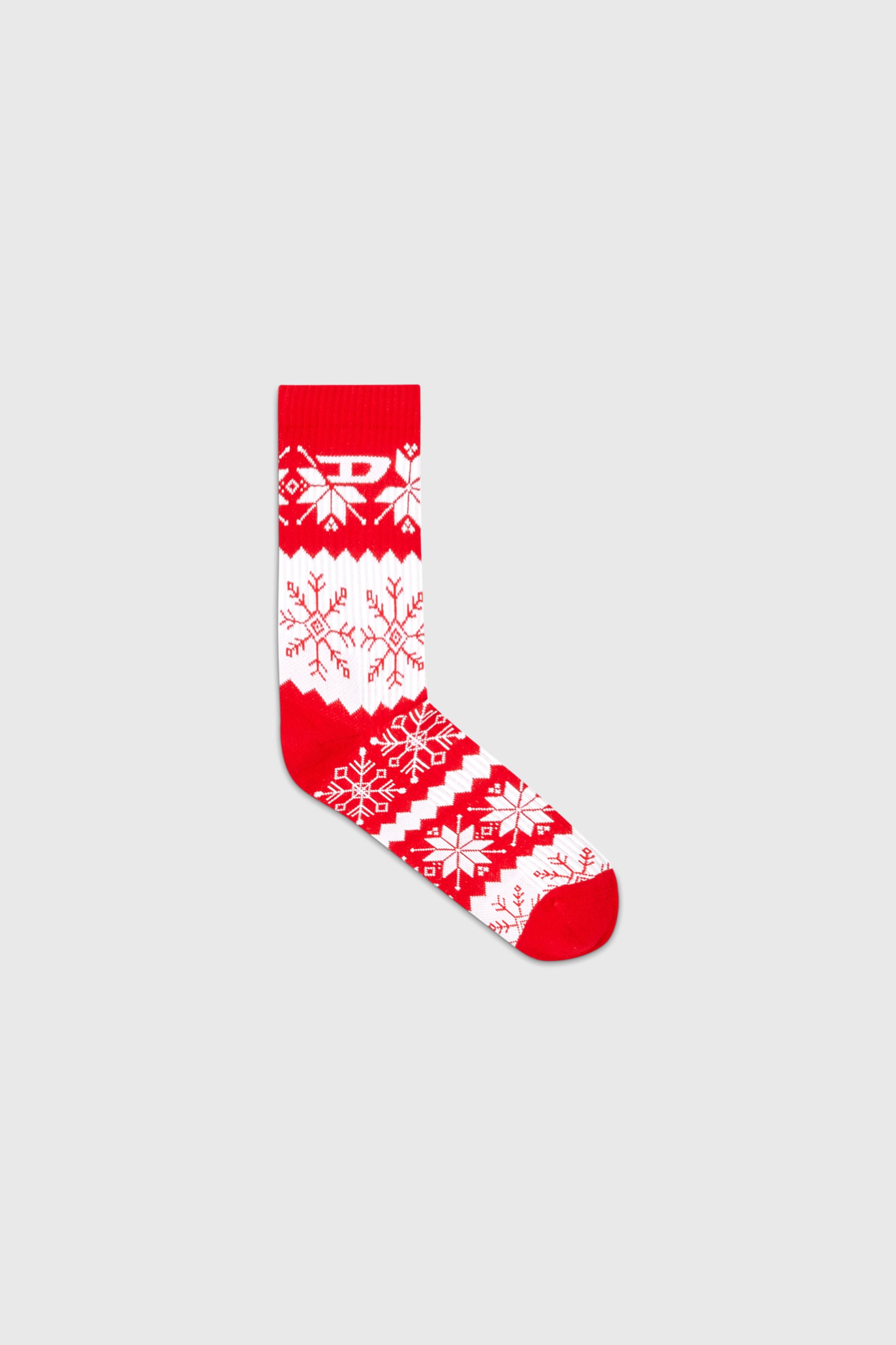 Diesel - SKM-D-XMAS, Male's ソックス in レッド - 1