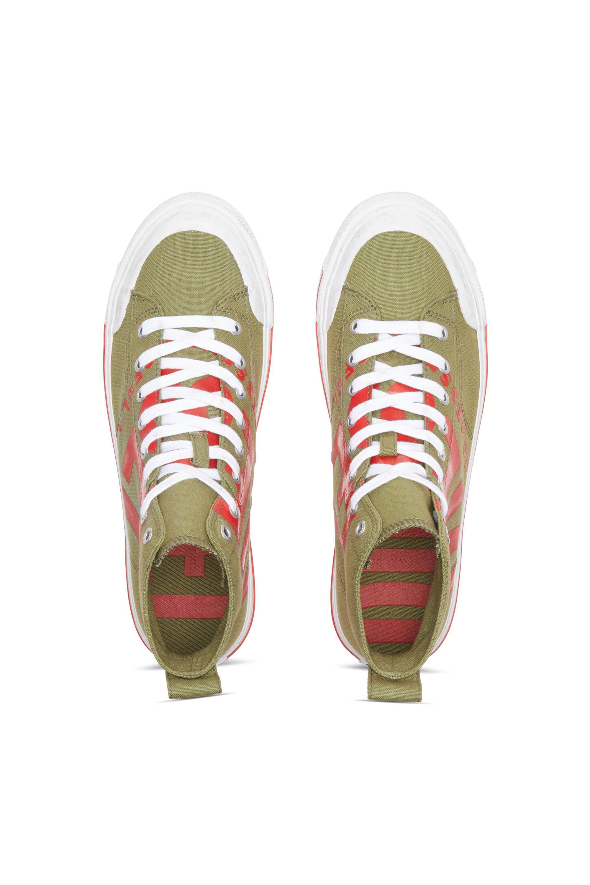 Diesel - S-ATHOS MID X, グリーン/レッド - Image 5