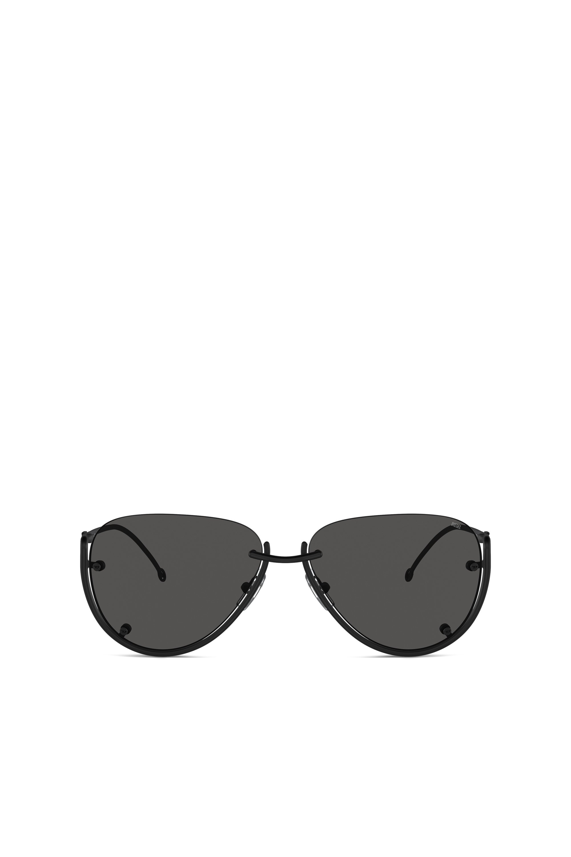 Diesel - 0DL1003, Unisex's サングラス in ブラック - 2