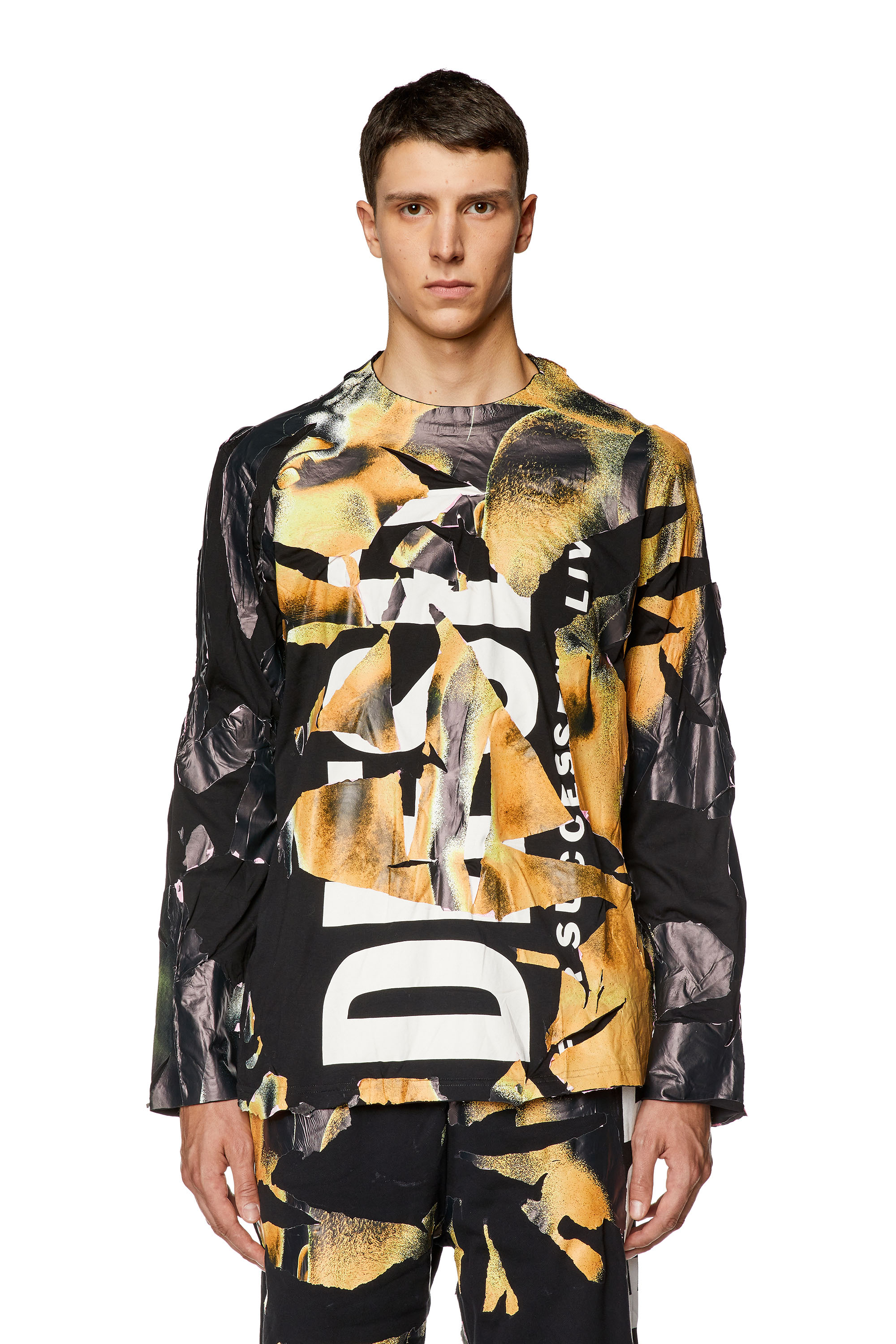 Diesel - T-CRAVE-LS, ブラック/ホワイト - Image 5