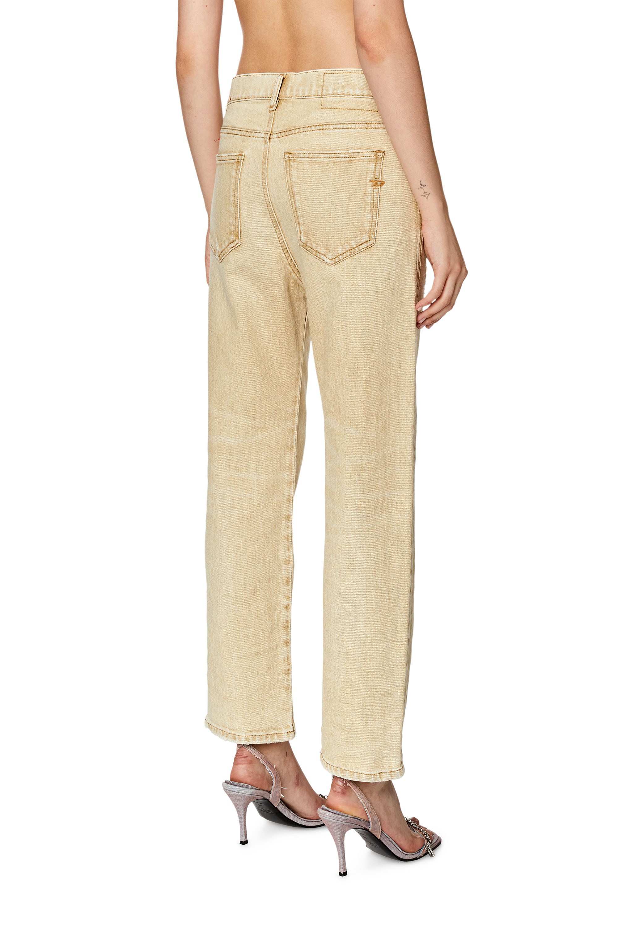 Diesel - Boyfriend Jeans 2016 D-Air 09G52, Brown - Image 3
