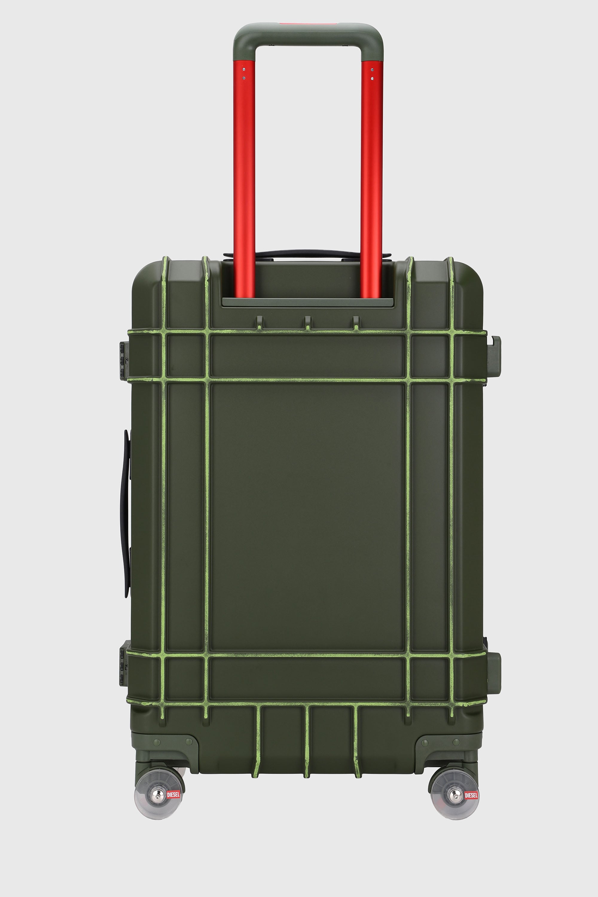 Diesel - DIESEL PC STRONG IMAGE TROLLEY- DSL003, Unisex's Rugged suitcase size M in ミリタリーグリーン - 2