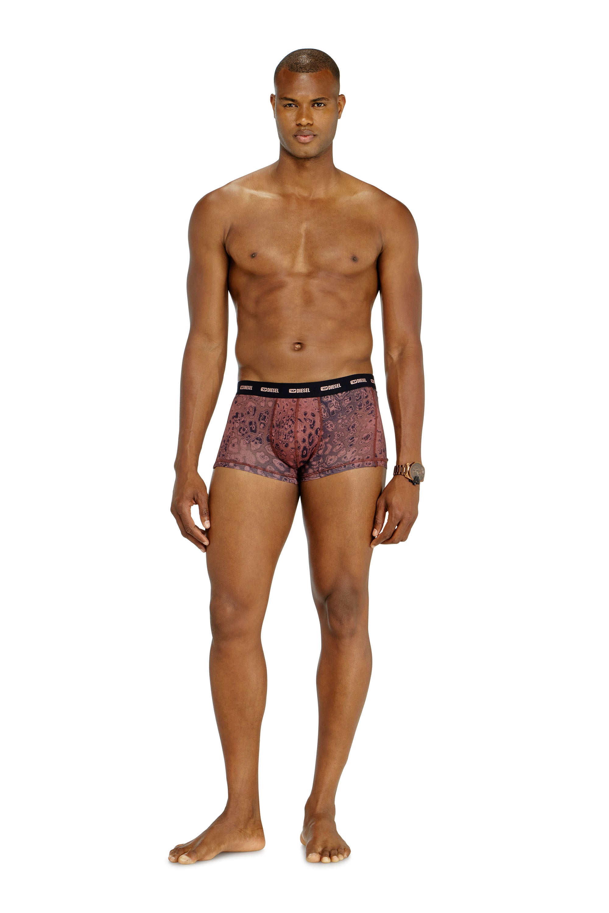 Diesel - DAMIEN-UTLT-3PACK, Male's ボクサーパンツ 3枚パック in バイオレット - 2