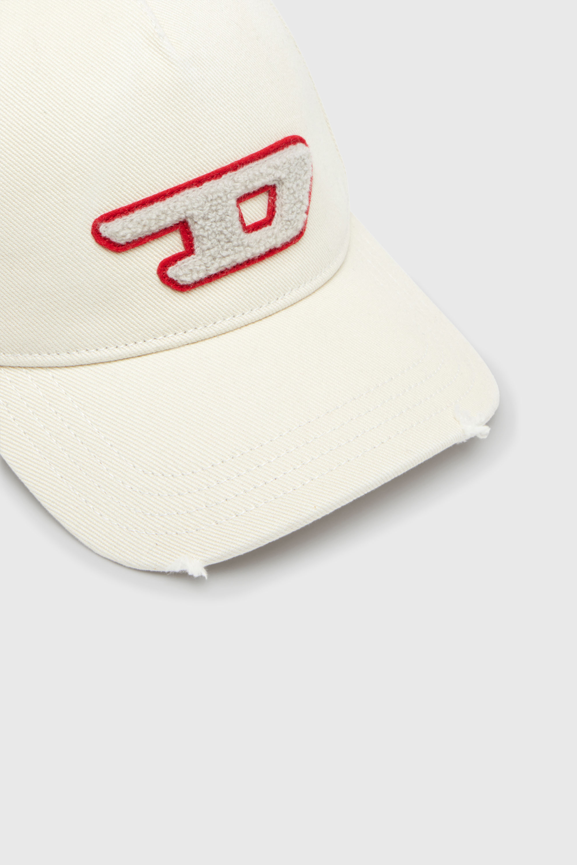 C-SPON-D ベースボールキャップ｜ホワイト｜メンズ｜DIESEL