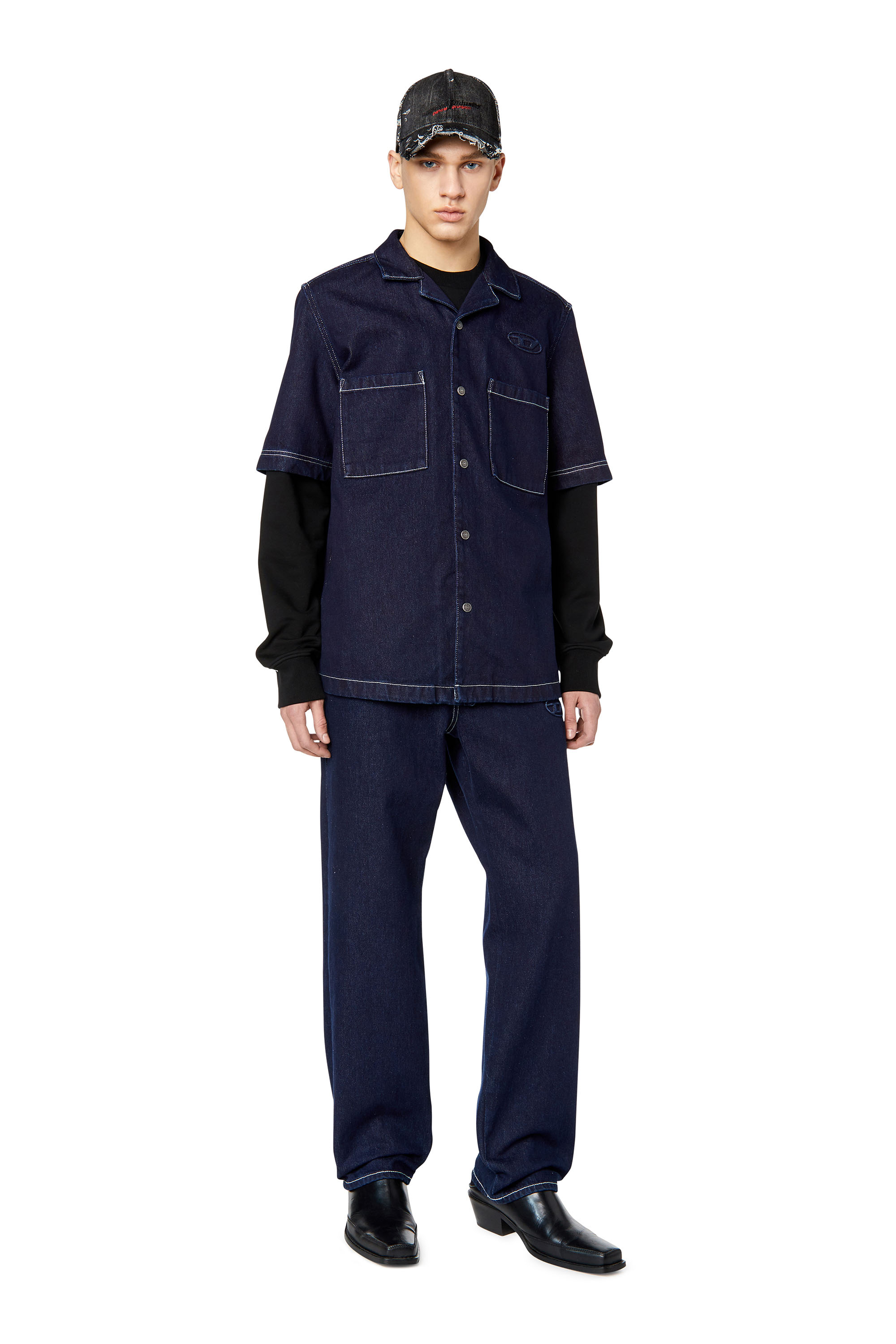 Diesel - D-PAROSHORT, ダークブルー - Image 4