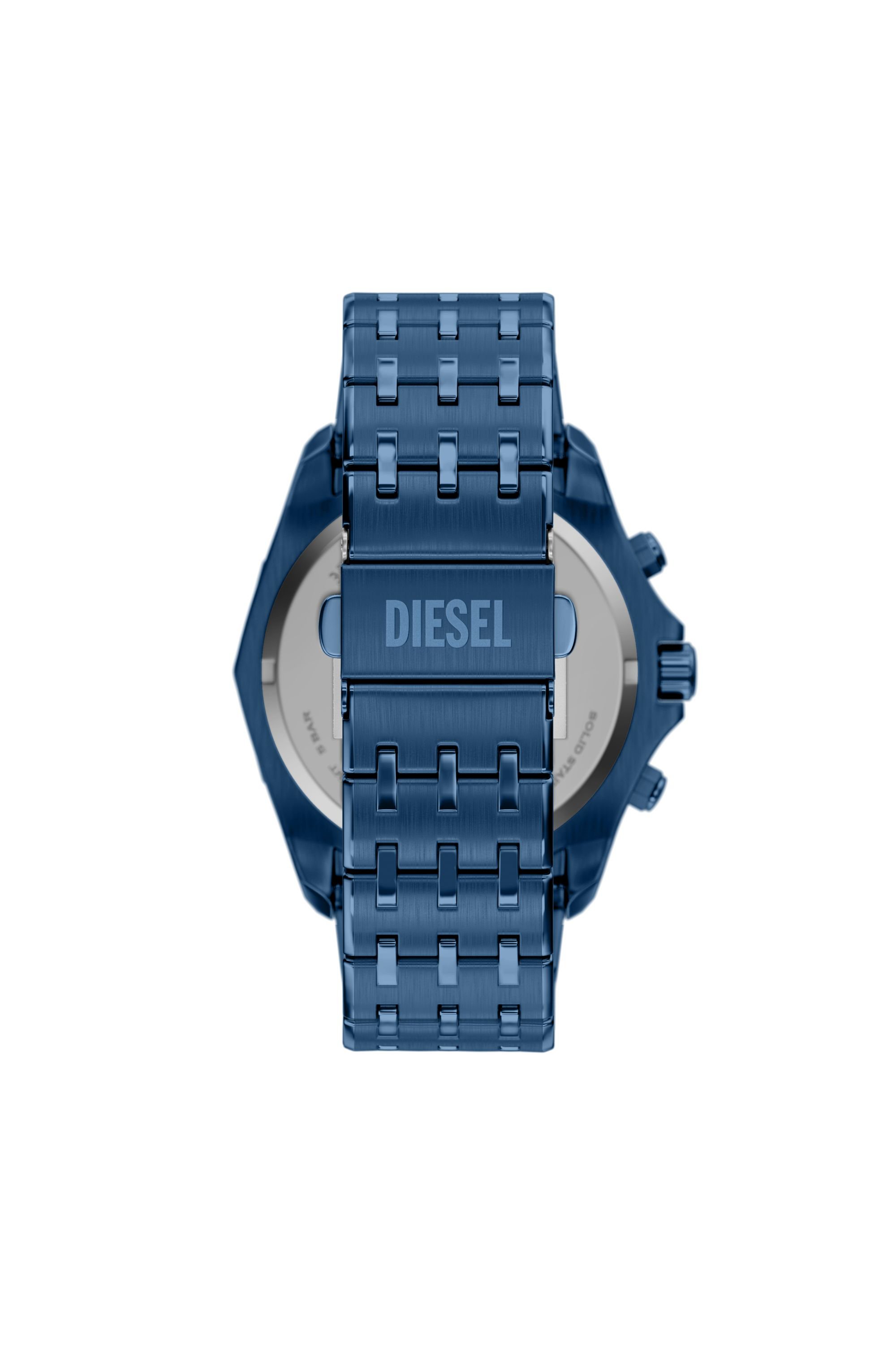 Diesel - DZ4705 WATCH, Male's Stinger Blue Stainless Steel Watch in ブルー - 2