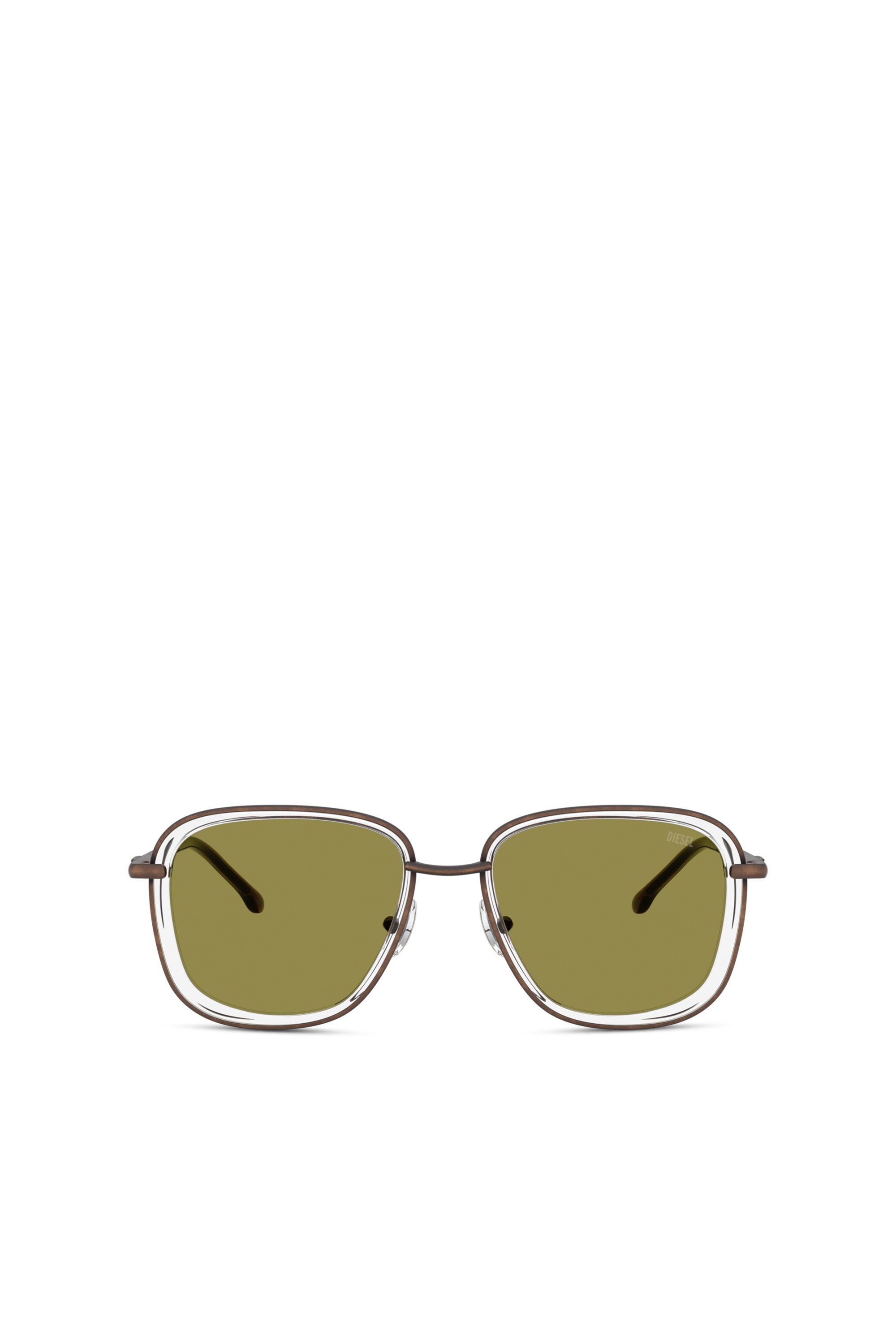 Diesel - 0DL1017, Unisex's Square sunglasses in グリーン - 2