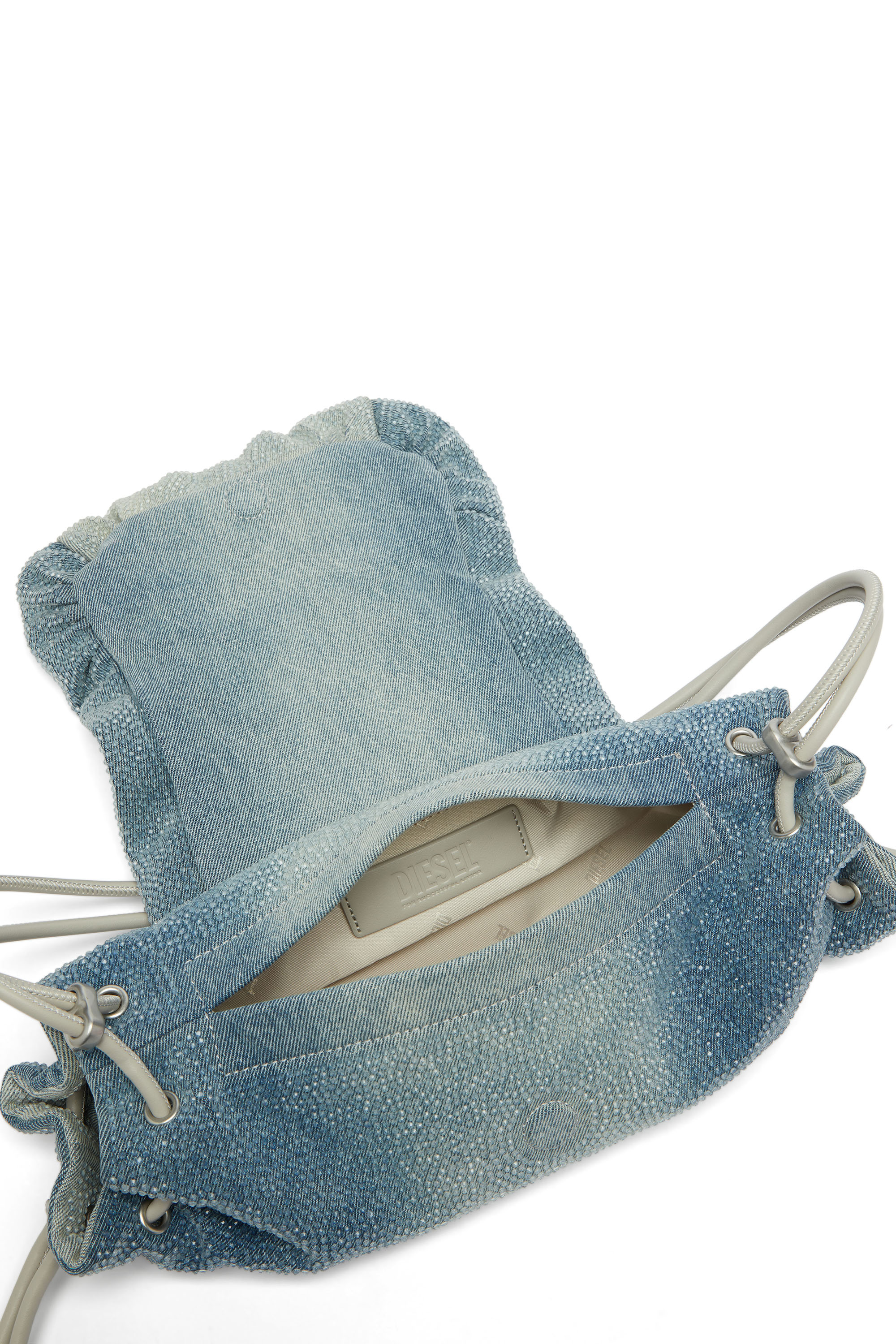 Diesel - SCRUNCH-D SHOULDER S, Female's ショルダーバッグ S in ブルー - 3