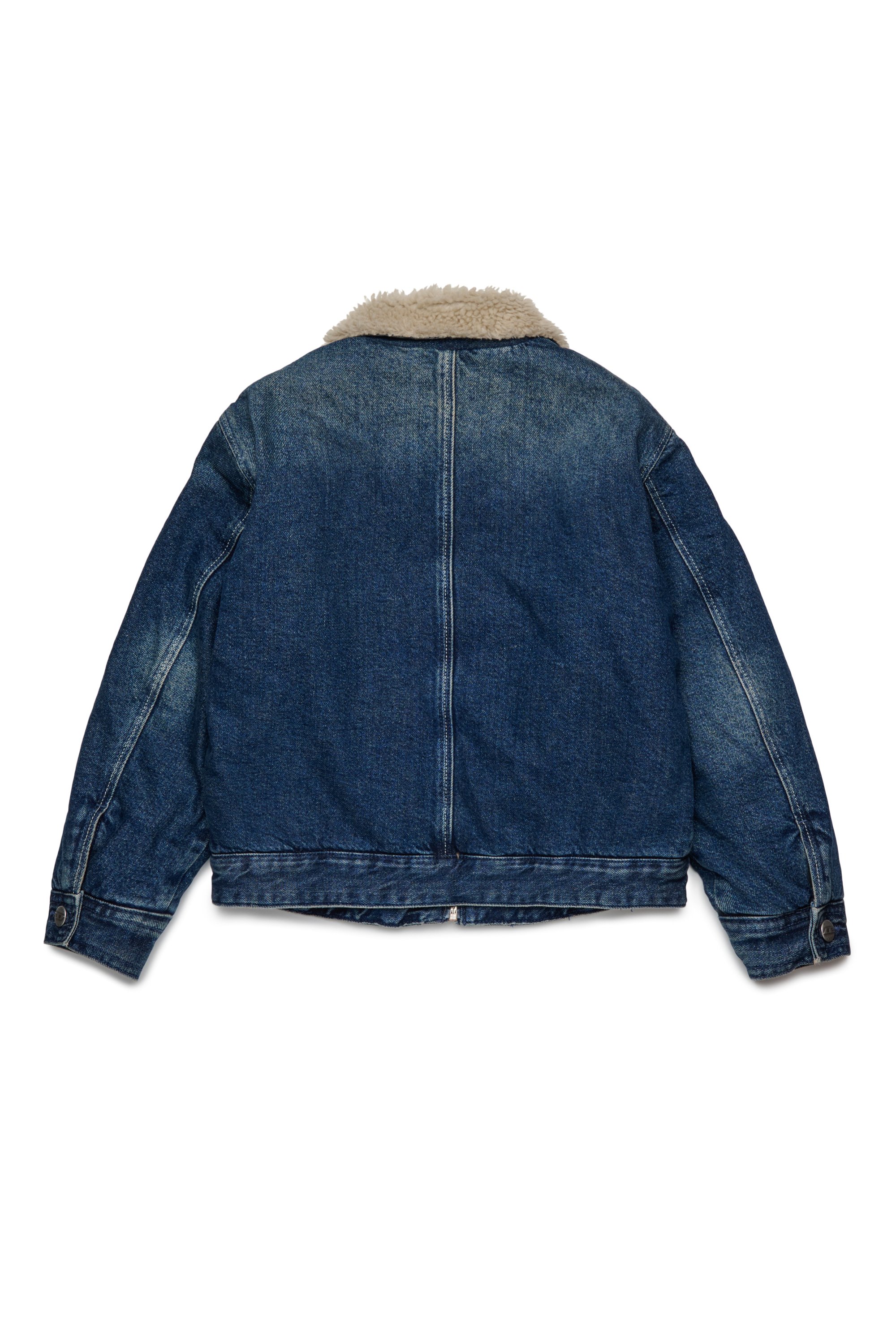 Diesel - JOMOX-FUR, Male's デニムジャケット in ダークブルー - 2