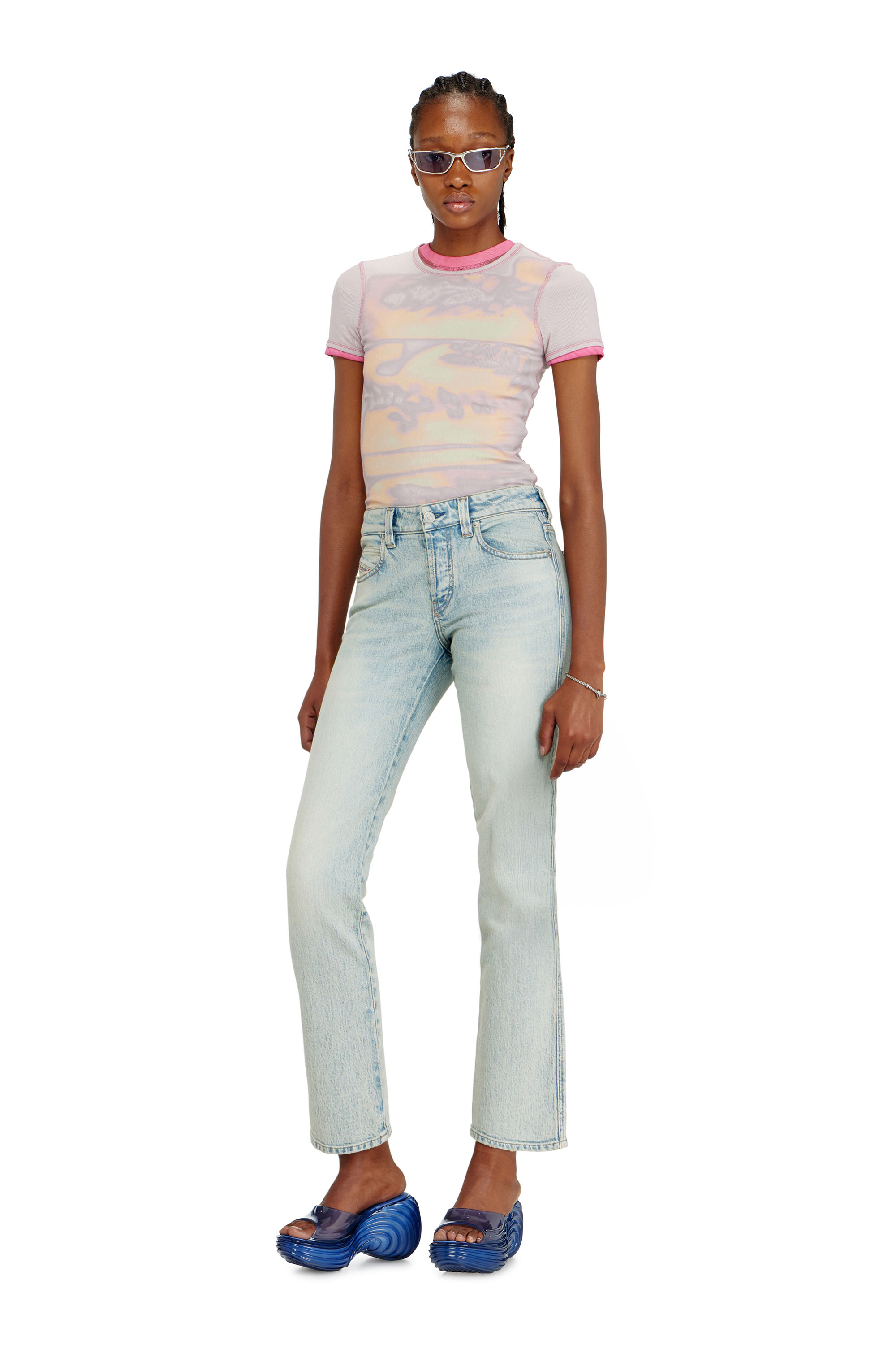 Diesel - MELISSA QUANTUM PLATFORM, Female's サンダル in ブルー - 5