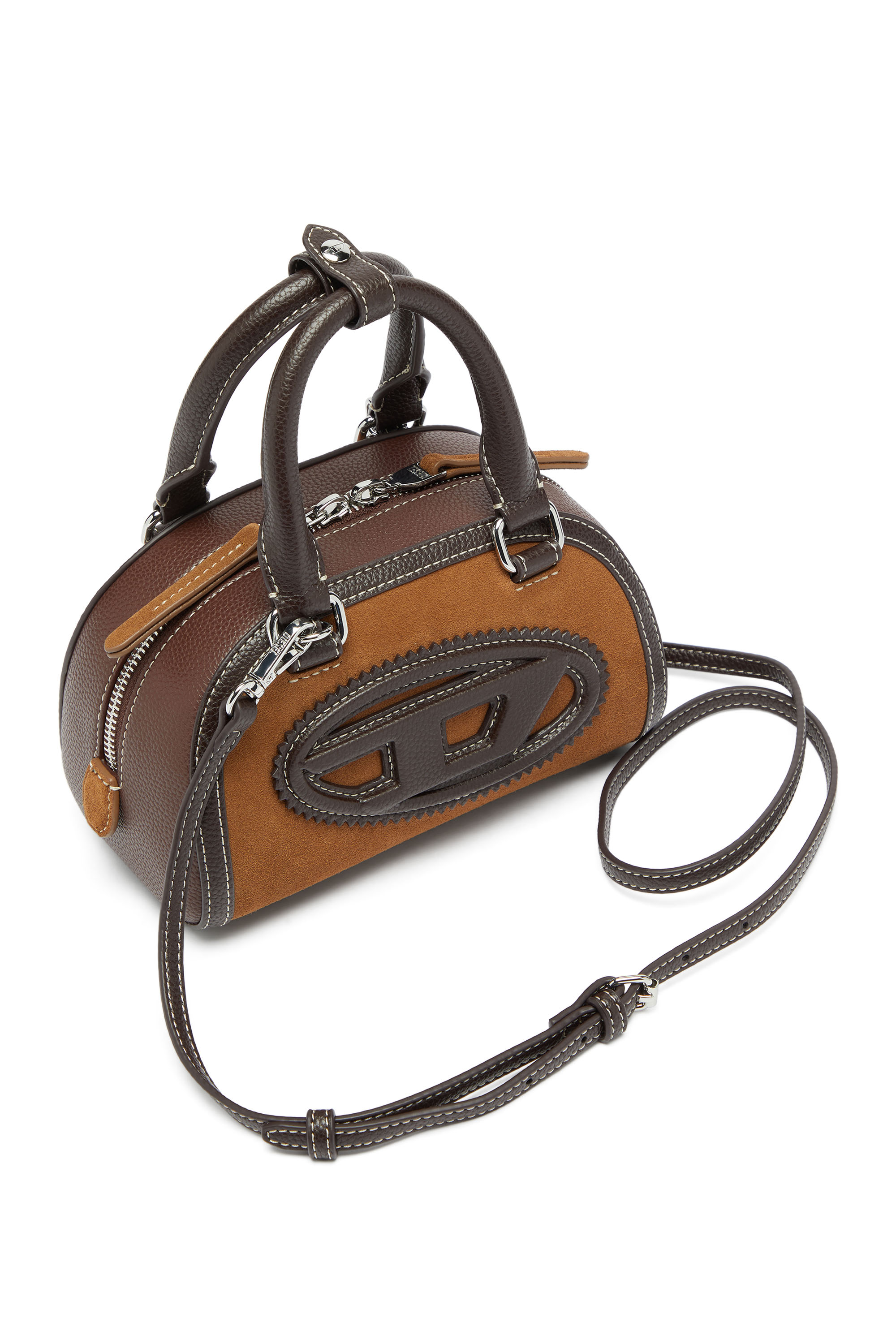 Diesel - 1DR DOME CROSSBODY, Female's クロスボディバッグ in ブラウン - 5