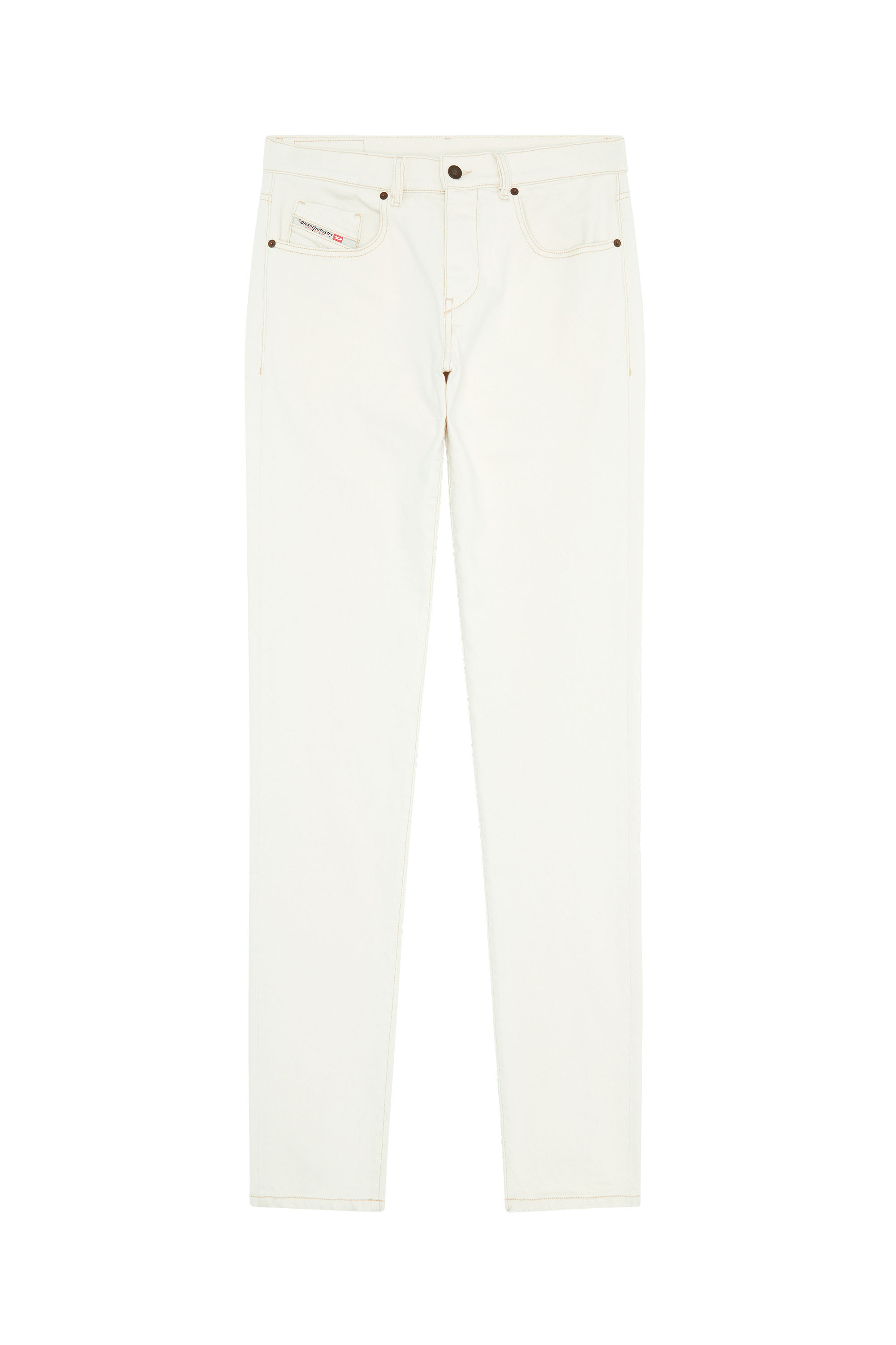 Diesel - Slim Jeans 2019 D-Strukt 09B94, ホワイト - Image 1