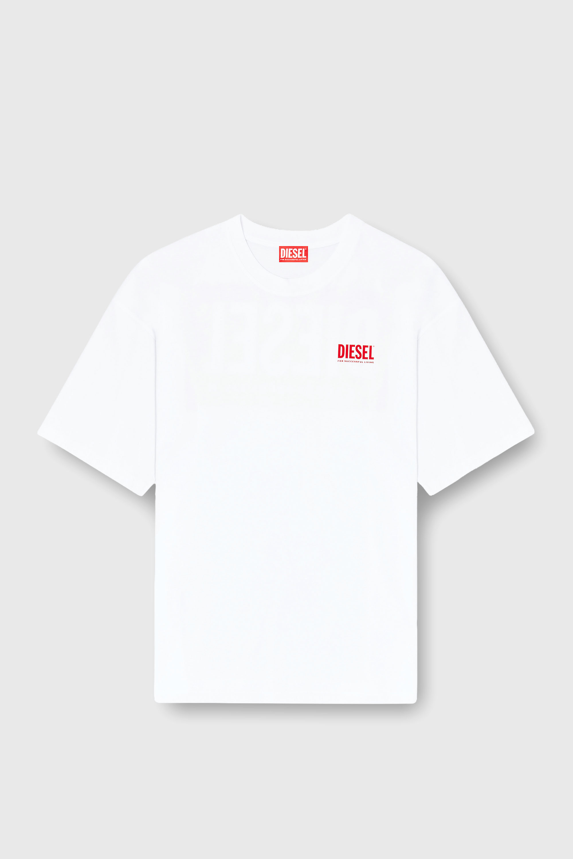 Diesel - T-BOXT-BISK, Male's Tシャツ in ホワイト - 2