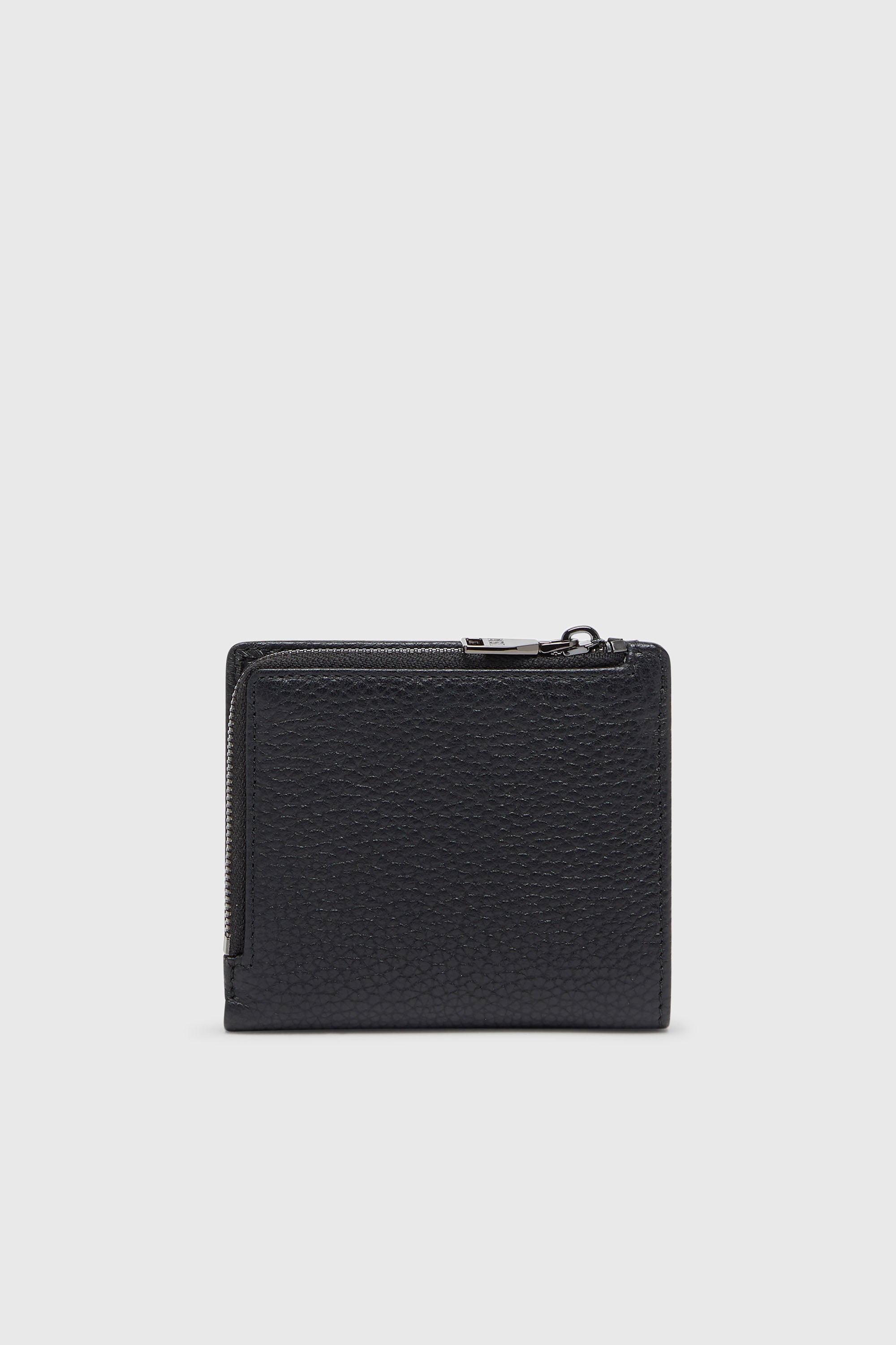 Diesel - HISSU EVO BI FOLD ZIP L, Male's 二つ折りウォレット in ブラック - 2