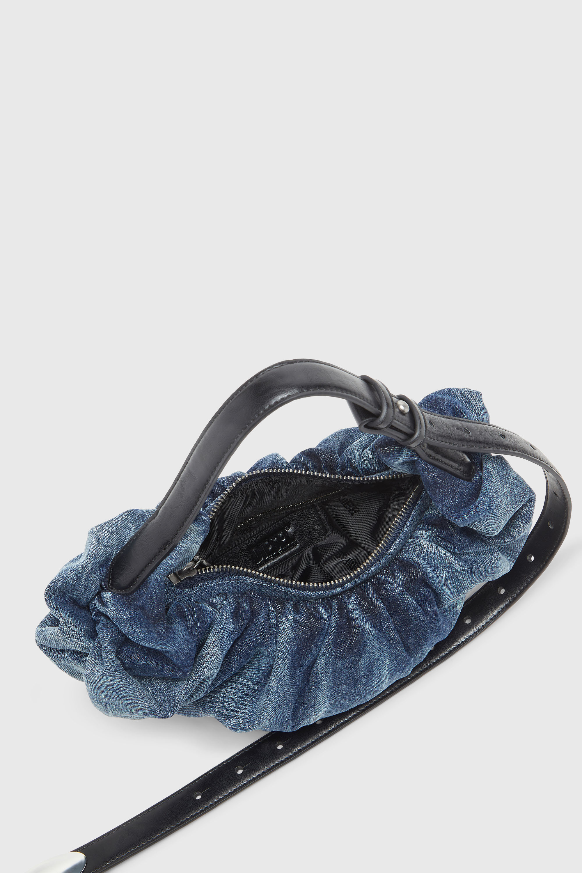 Diesel - GRAB-D HOBO S, Female's ホーボーバッグ S in ミディアムブルー - 5