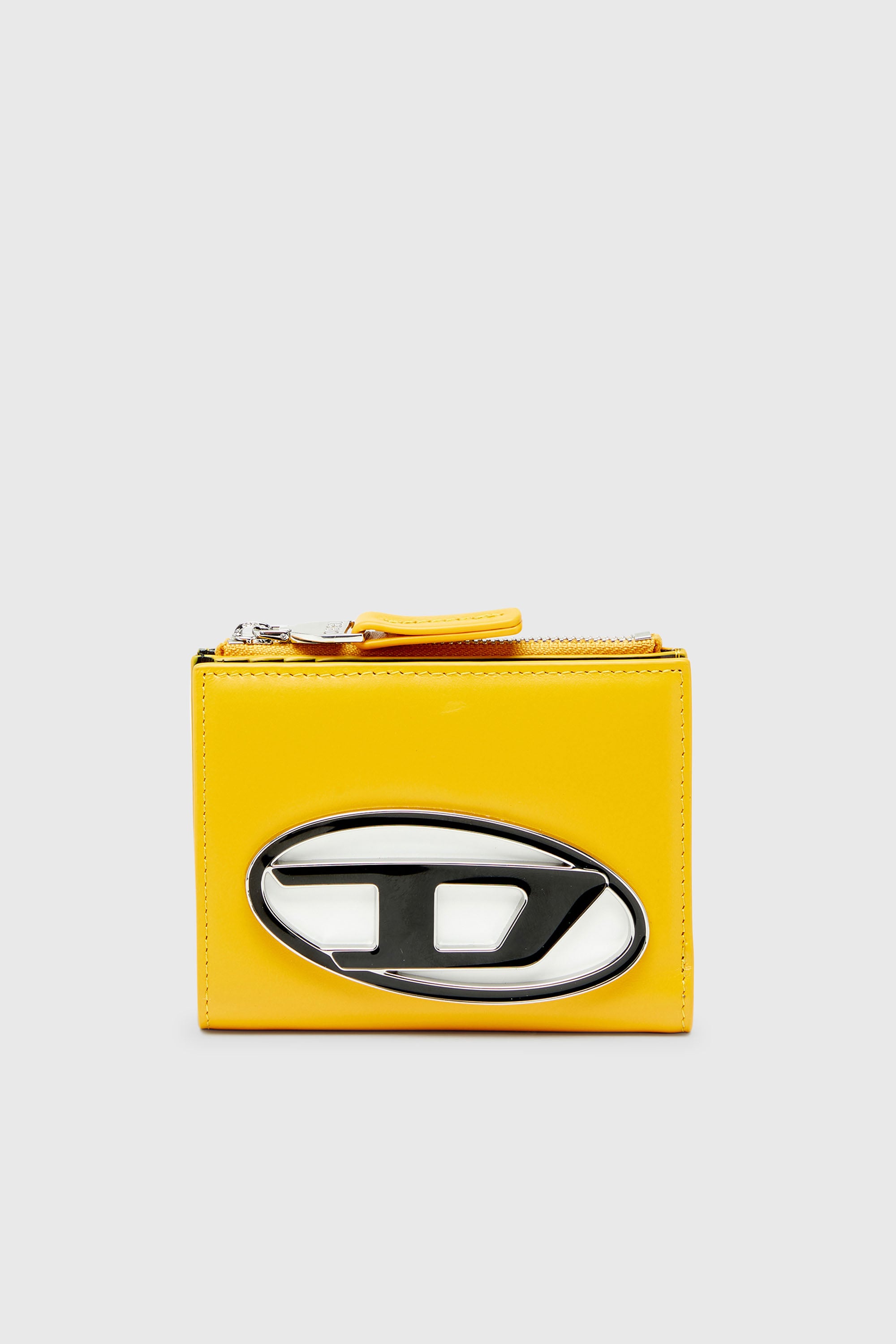 Diesel - 1DR BI-FOLD ZIP II, Female's 二つ折りウォレット in イエロー - 1