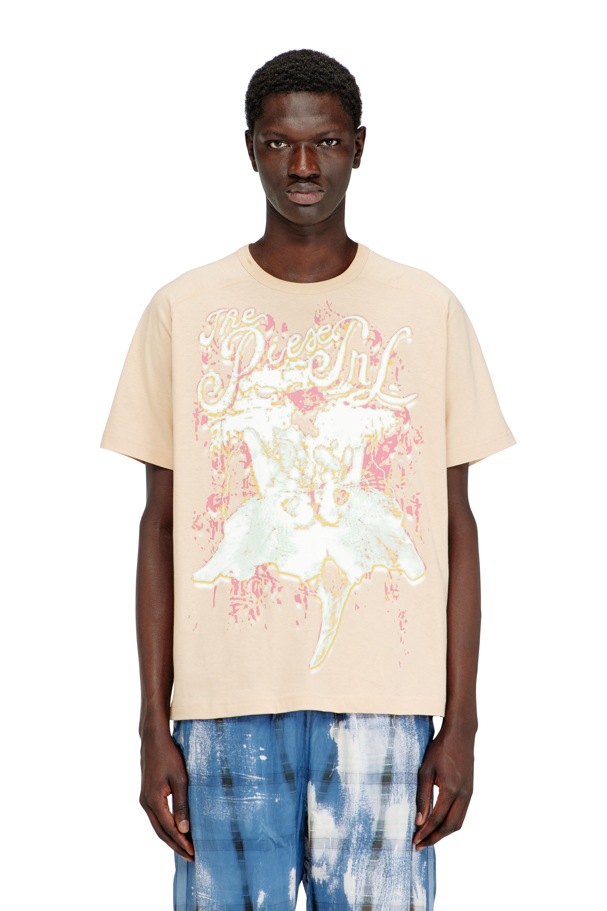 T-TADDY, ピンク / ホワイト