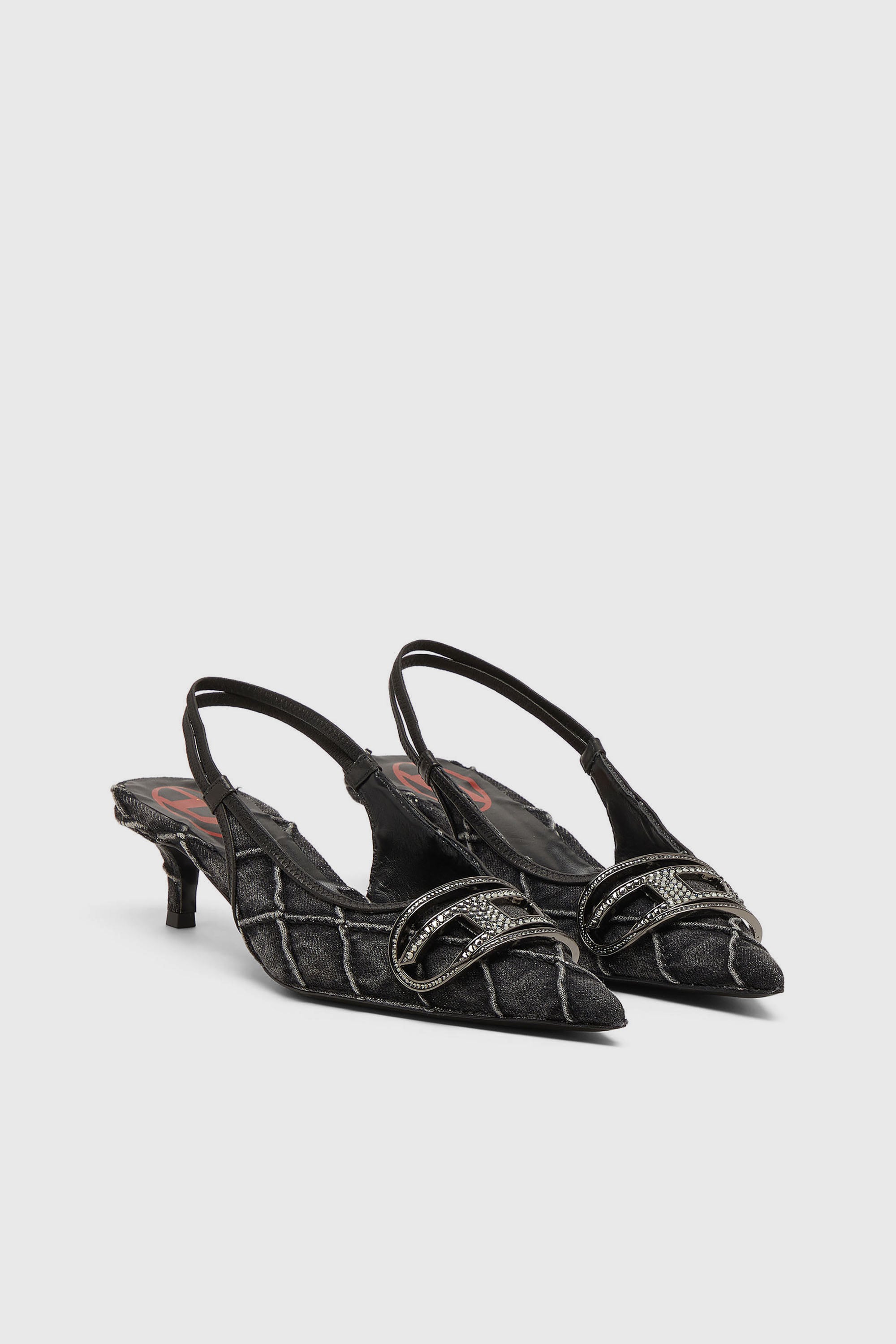 Diesel - D-VENUS SB 40, Female's スリングバックシューズ in ブラック - 2