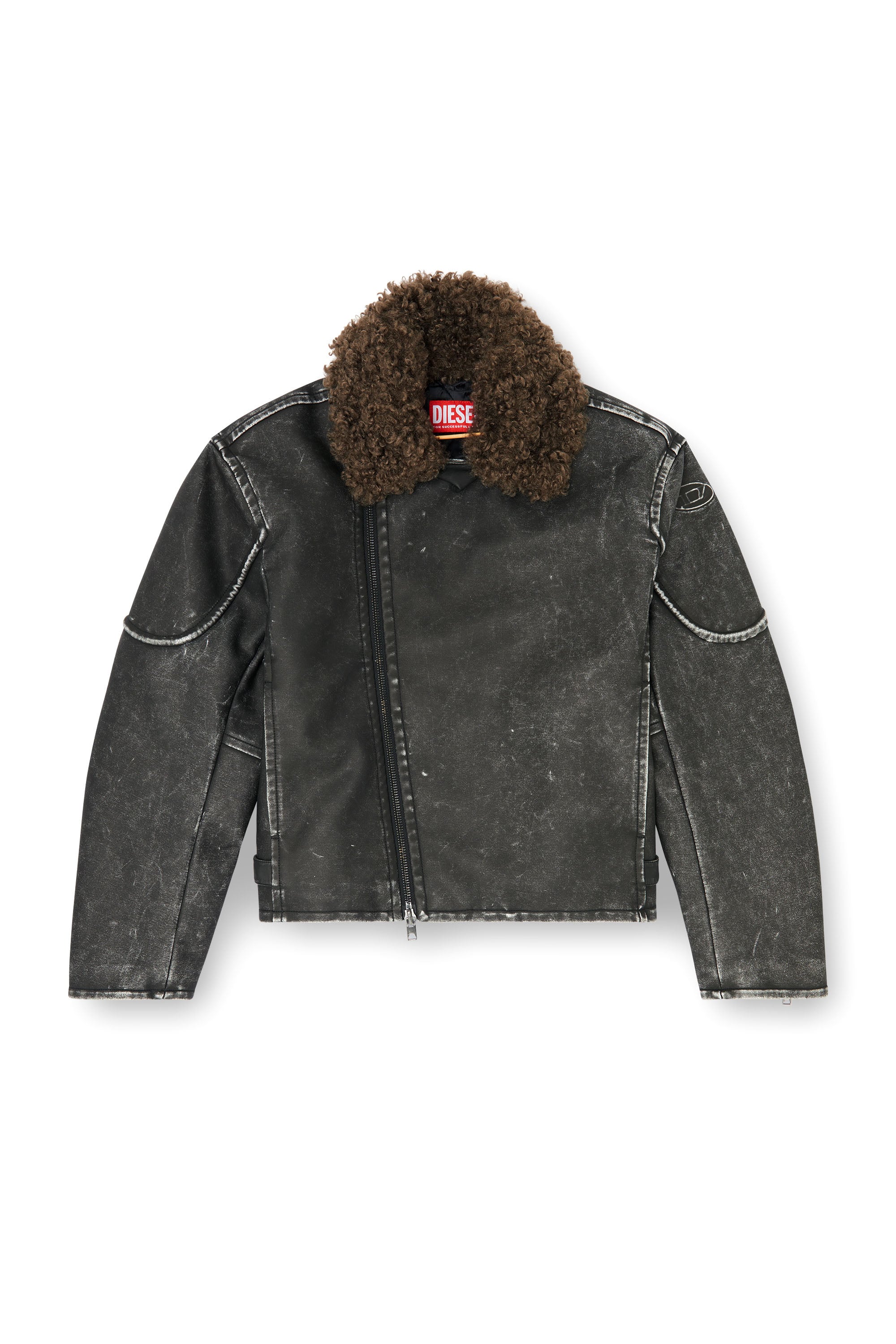 Diesel - W-ALEX, Male's ジャケット in ダークグレー - 3