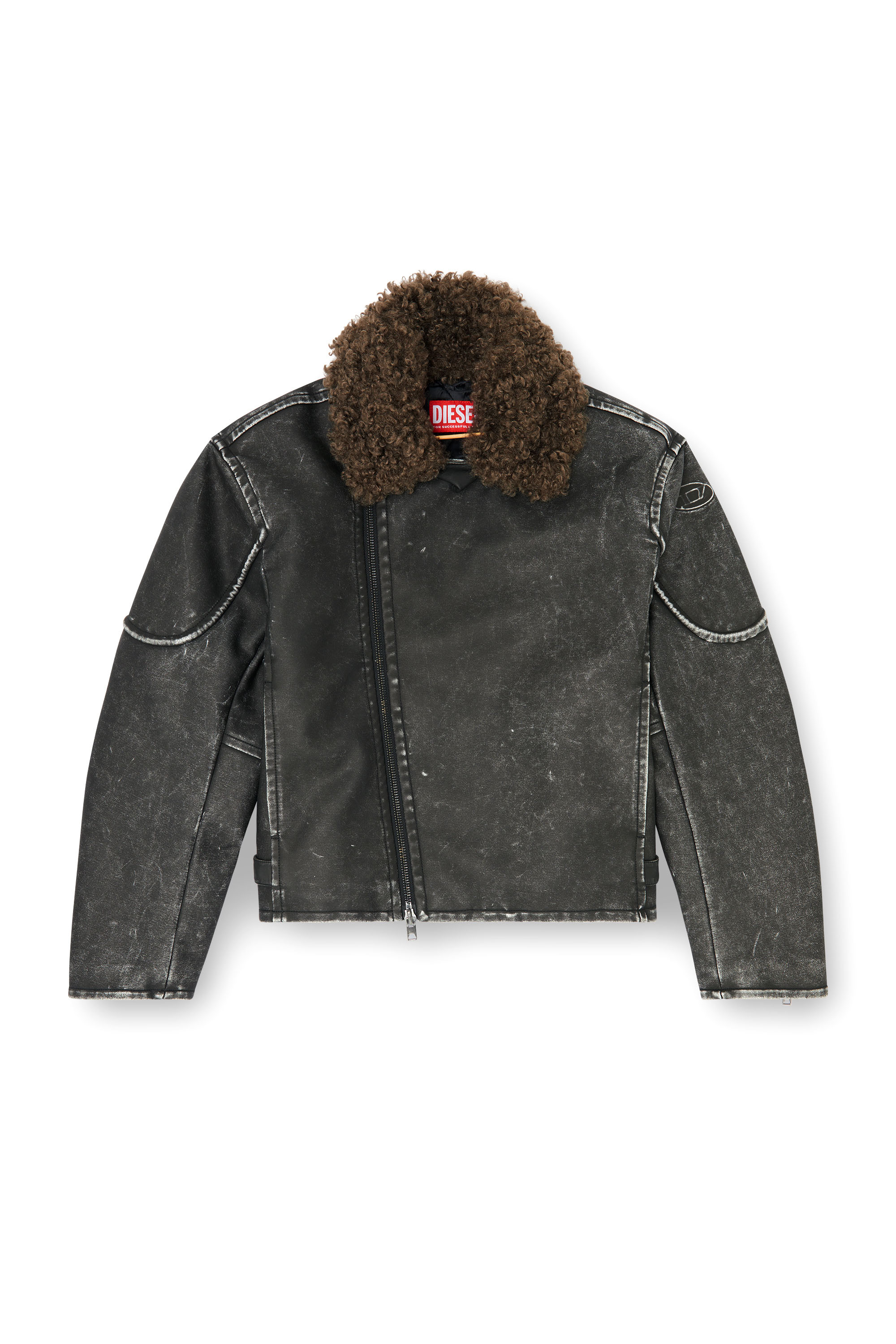 Diesel - W-ALEX, Male's ジャケット in ダークグレー - 2