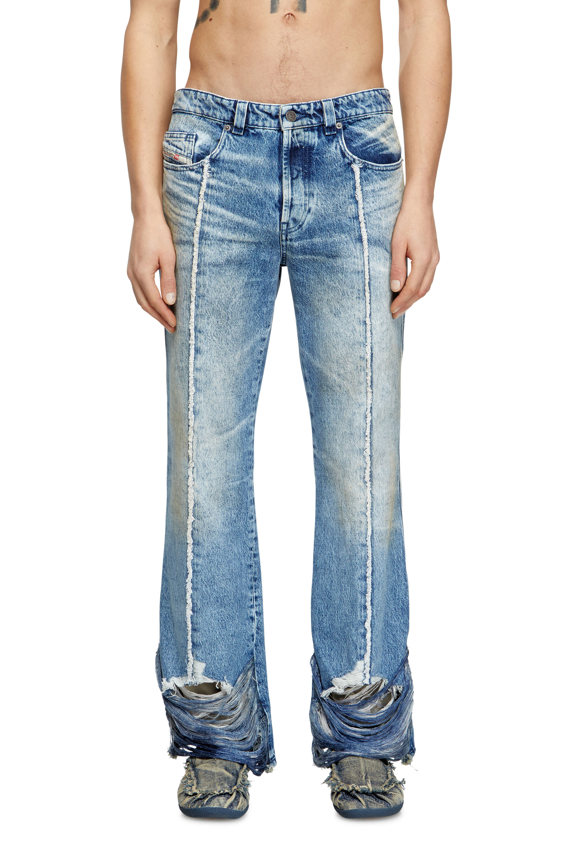 Diesel - Male's Bootcut Jeans 1998 D-Buck 0CMBM, ミディアムブルー - 3