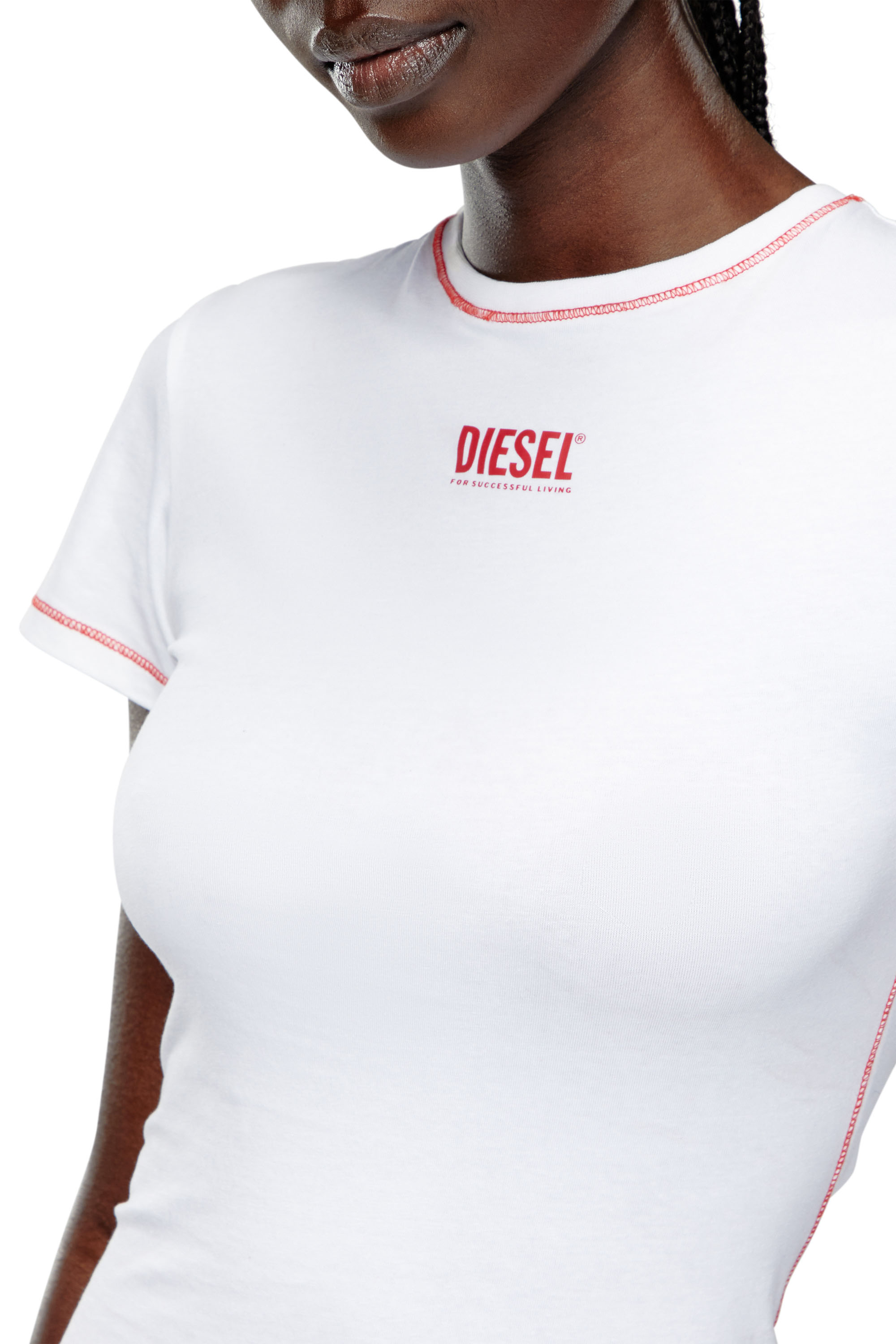 Diesel - UFTEE-MADDIE, ホワイト - Image 3
