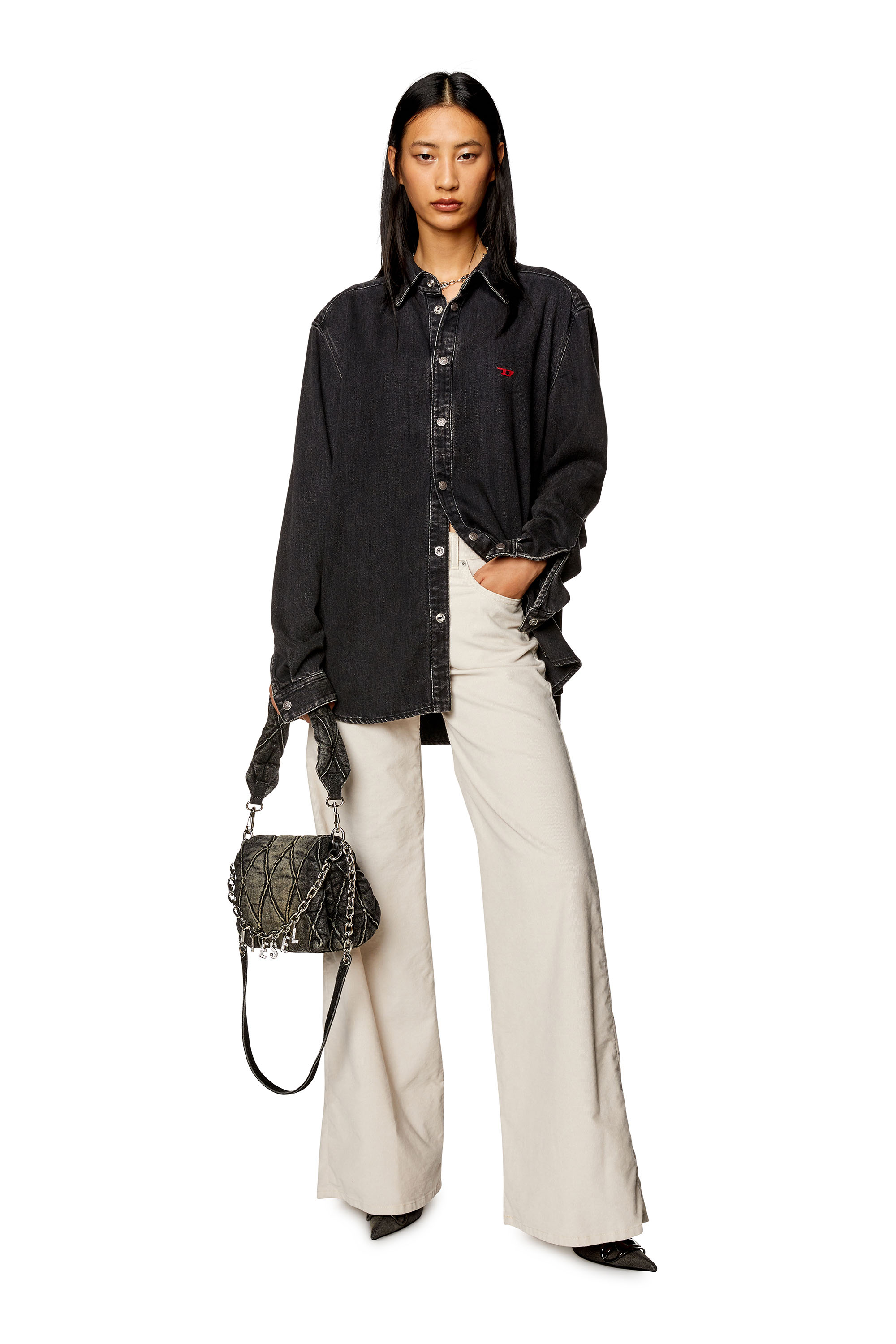 Diesel - Female's Flare Jeans 1978 D-Akemi 068JG, ホワイト - 2