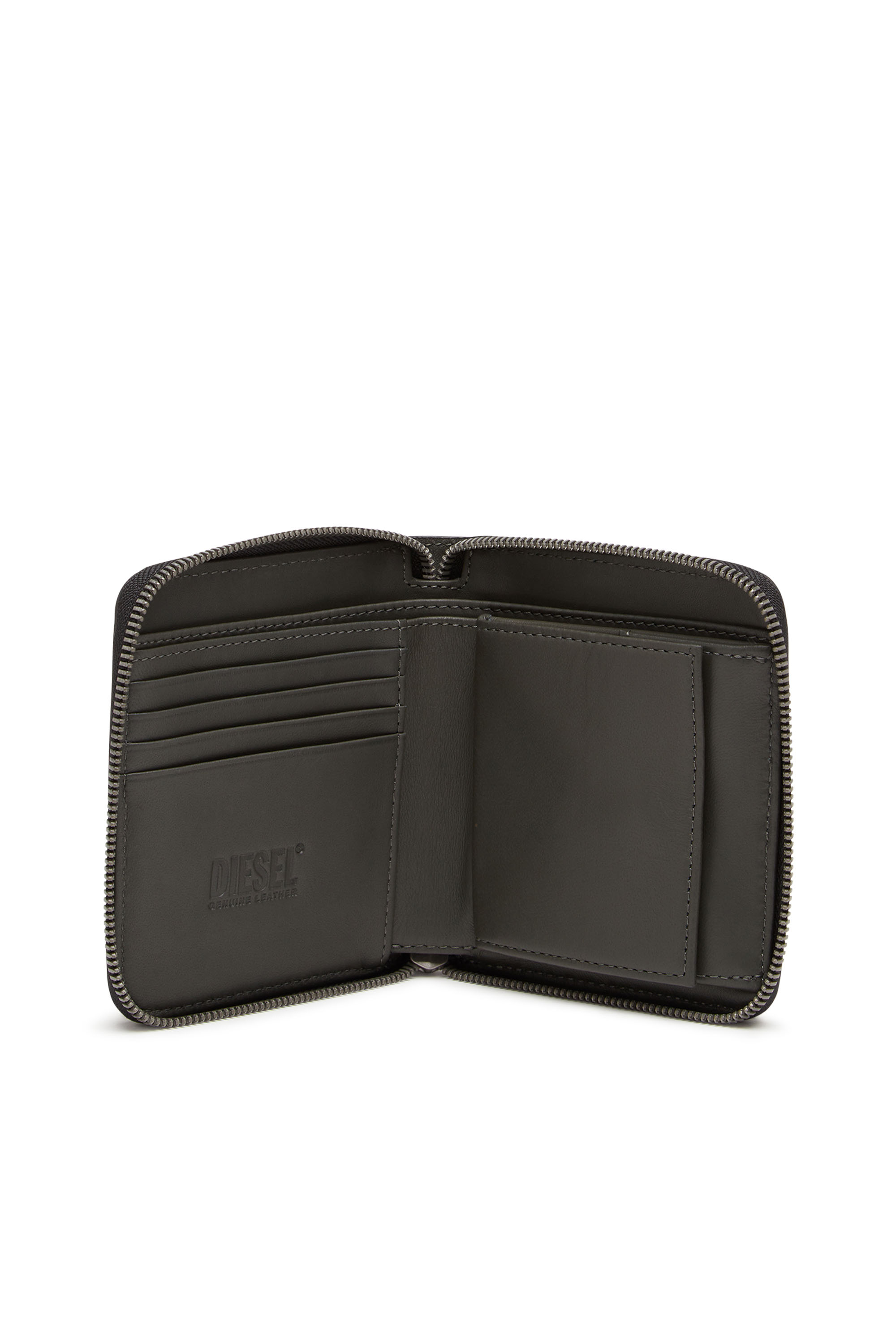 BI-FOLD COIN ZIP M（MEN）: レザージップウォレット｜ディーゼル 