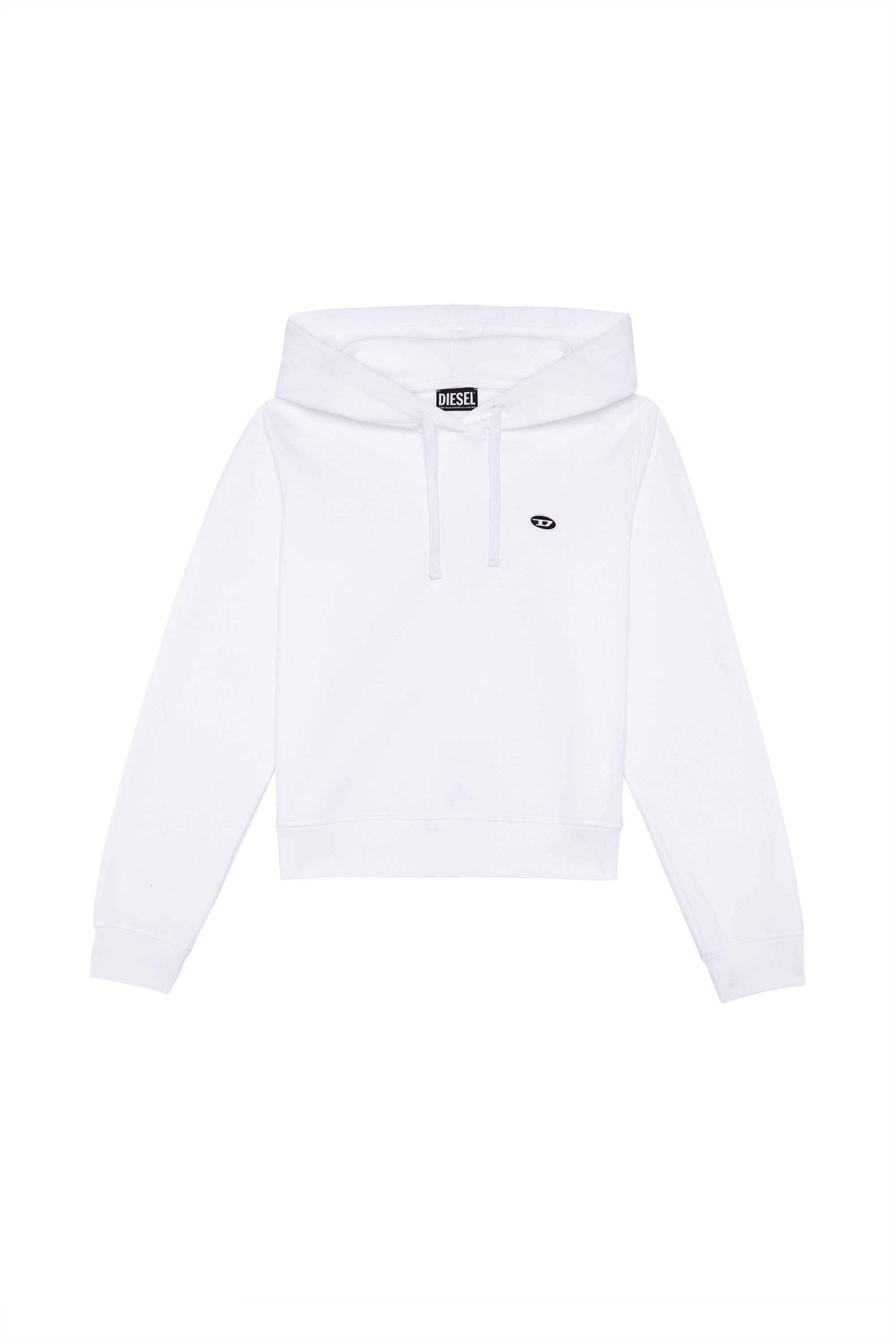 国内直営【DIESEL】S-ROB-HOOD-DOVAL-PJ スウェットパーカー S-ROB-HOOD-DOVAL-PJ Man: Hoodie with oval D patch | Diesel