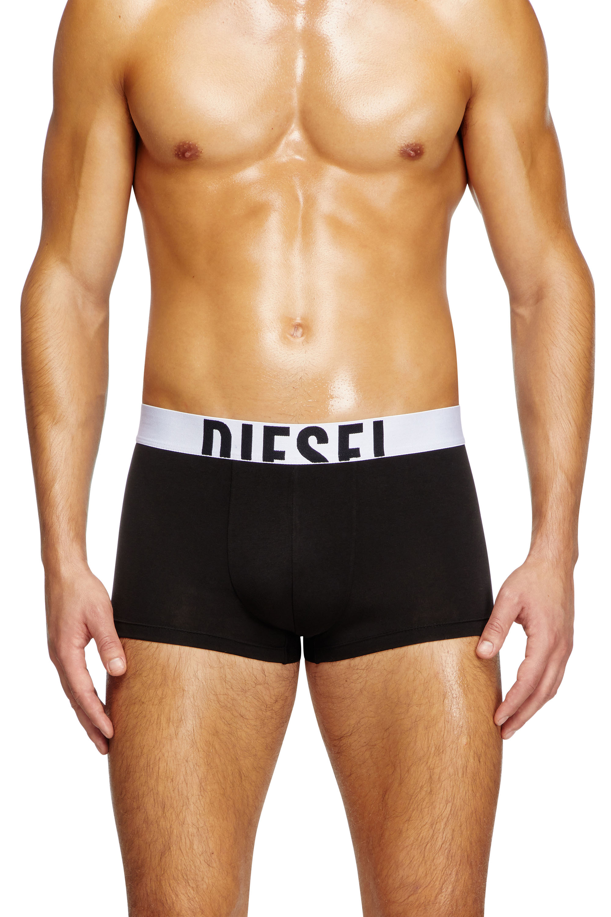 Diesel - DAMIEN-D-POP-3PACK-40, Male's ボクサーパンツ3枚パック in マルチカラー/ブロック - 3