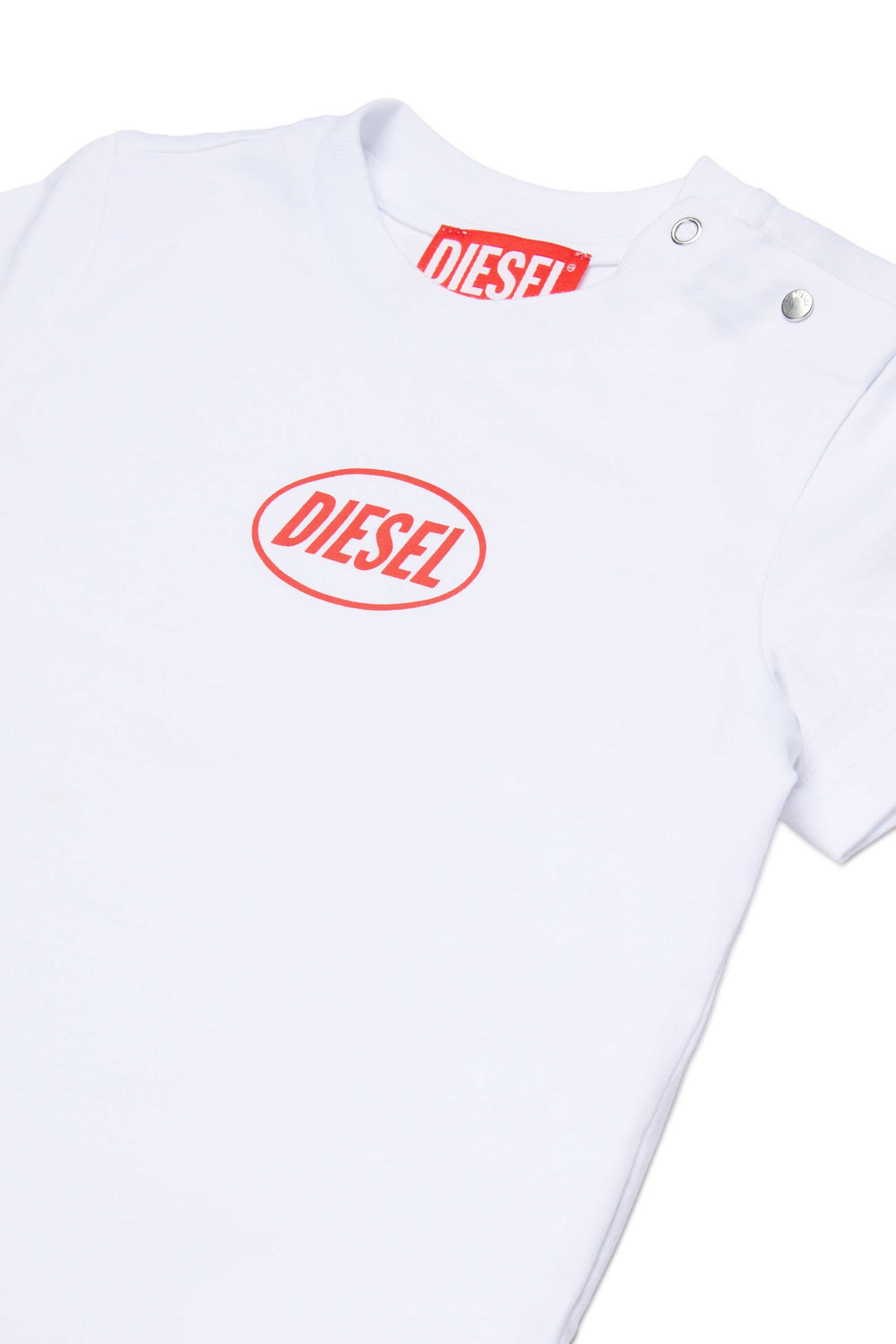 Diesel - TOLPYB, Unisex's Tシャツ in ホワイト - 3