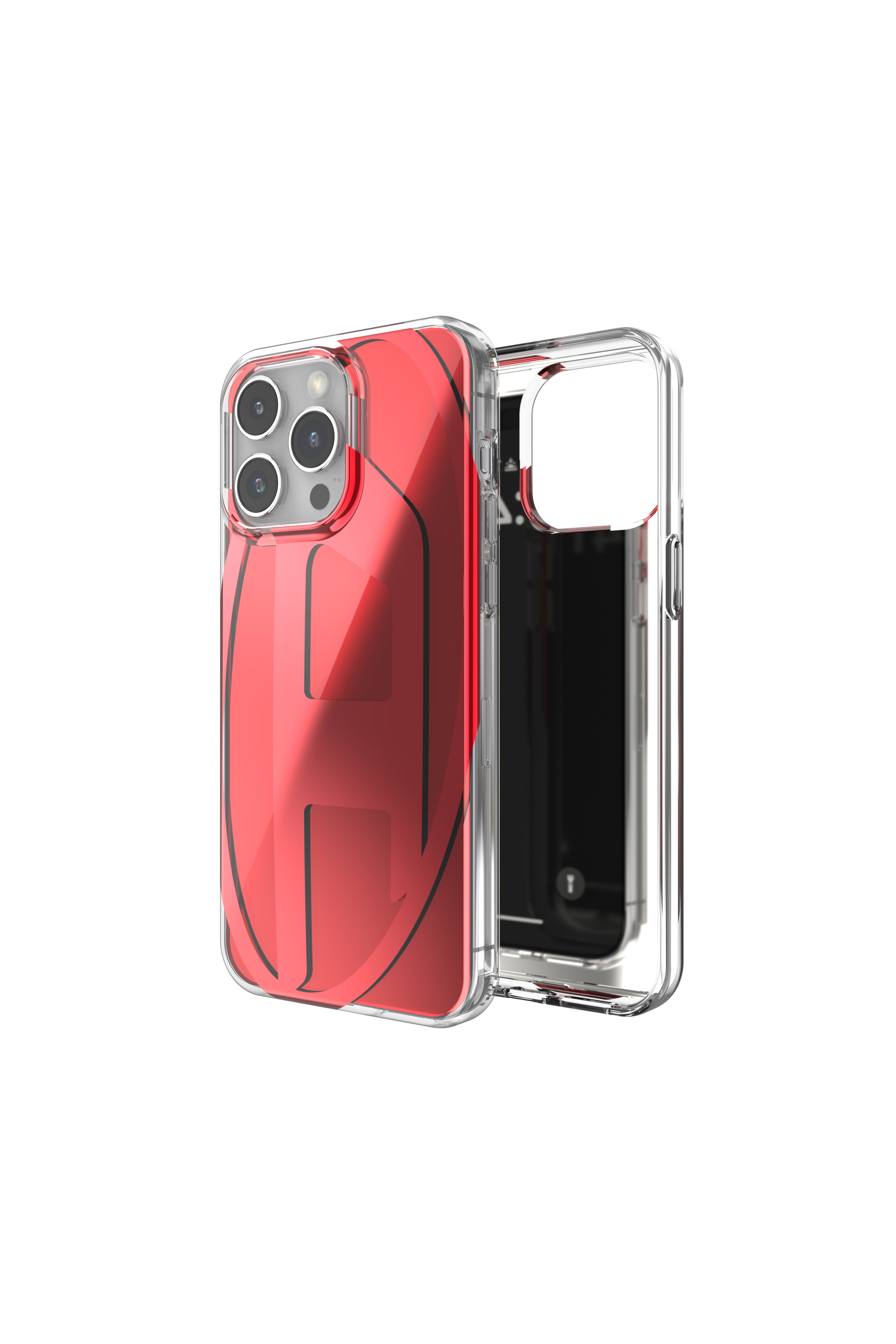 Diesel - 60045 AOP CASE, Unisex's iPhone 15 Pro Max in レッド - 1