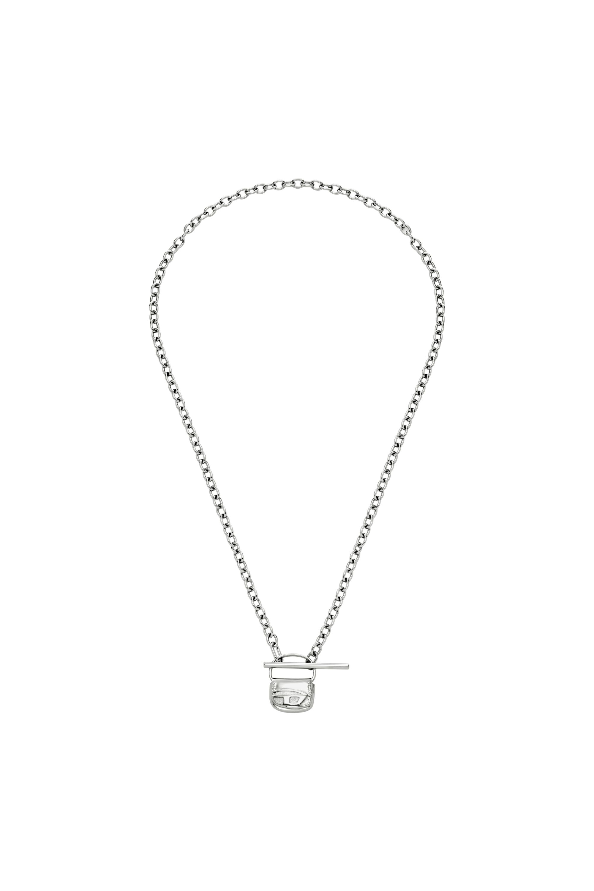 Diesel - DX1593040 JEWEL, Unisex's ネックレス in シルバー - 1