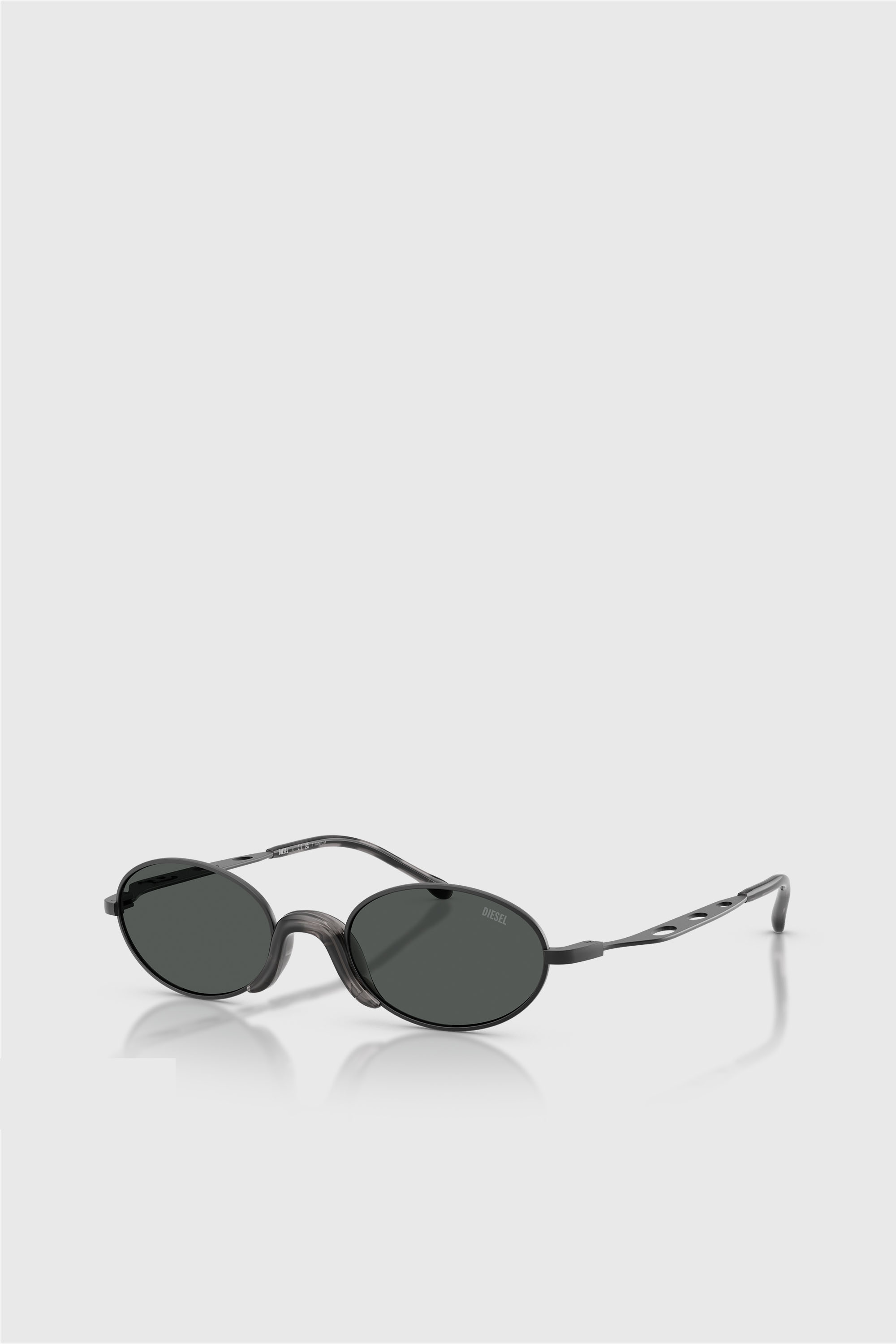 Diesel - 0DL1023T, Unisex's Pilot Sunglasses in ブラック - 2