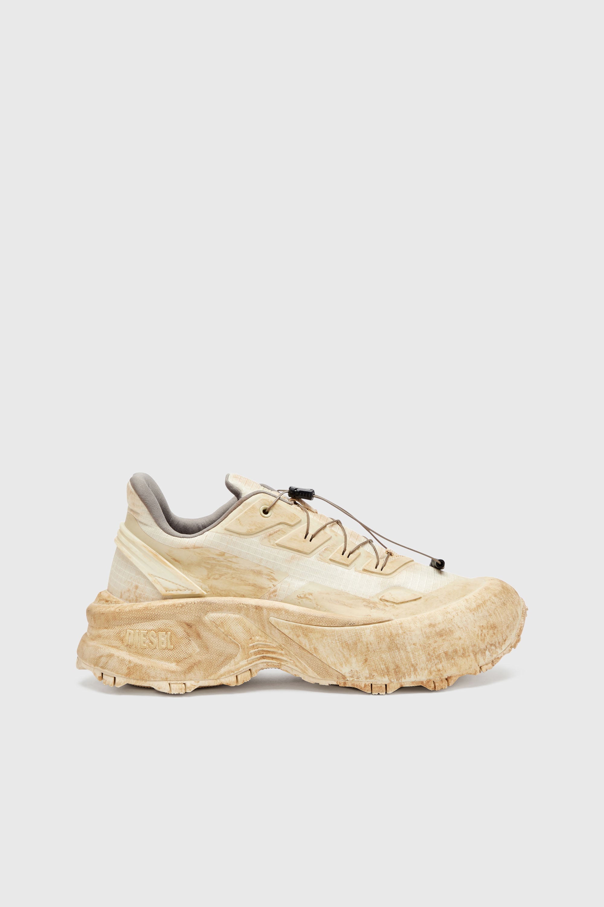 Diesel - D-CAGE RUNNER, Male's スニーカー in ベージュ - 1