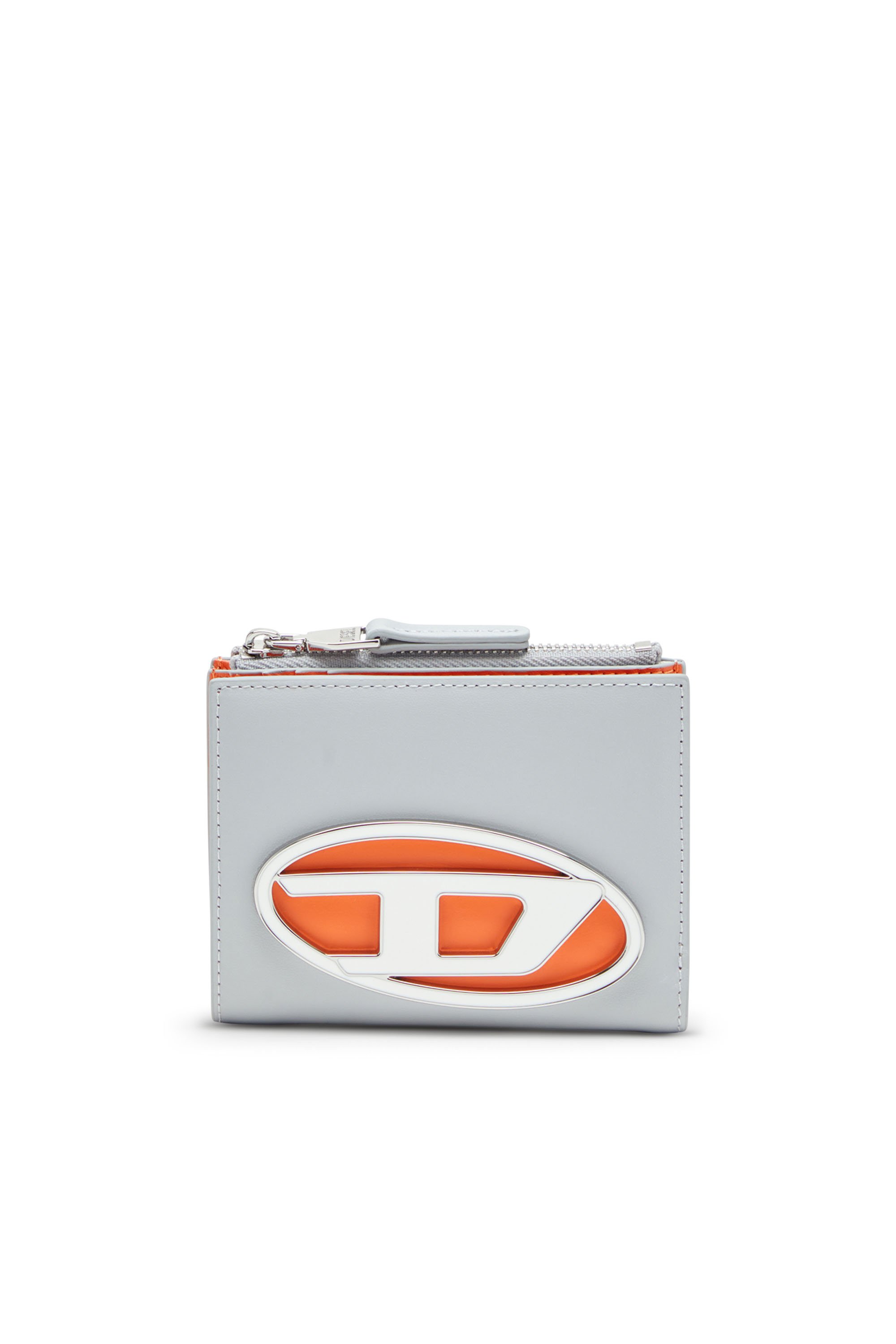Diesel - 1DR BI-FOLD ZIP II, Female's Small bi-fold wallet in leather in null - 1