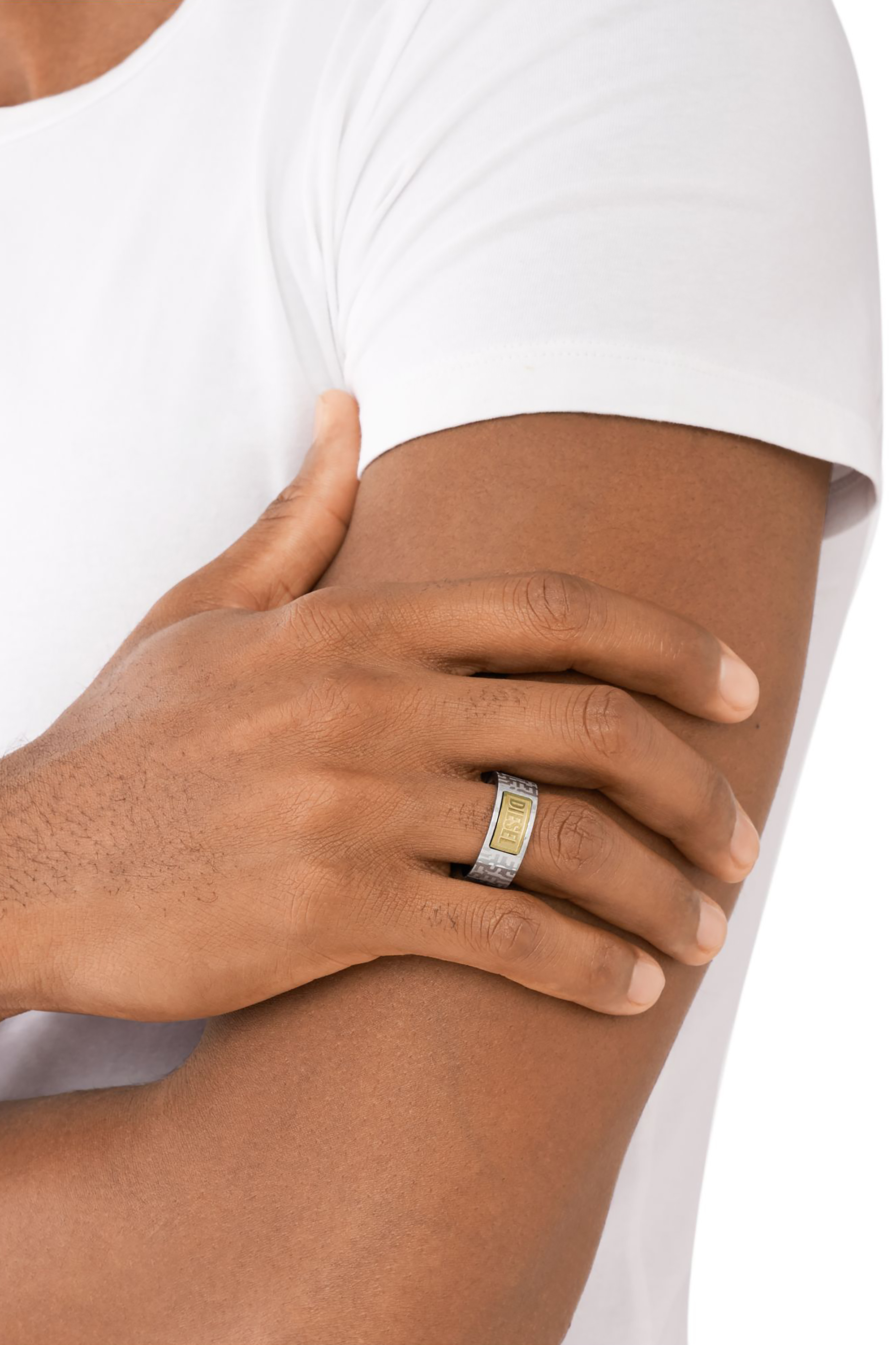 Diesel - DX1427, Unisex's リング in シルバー - 3