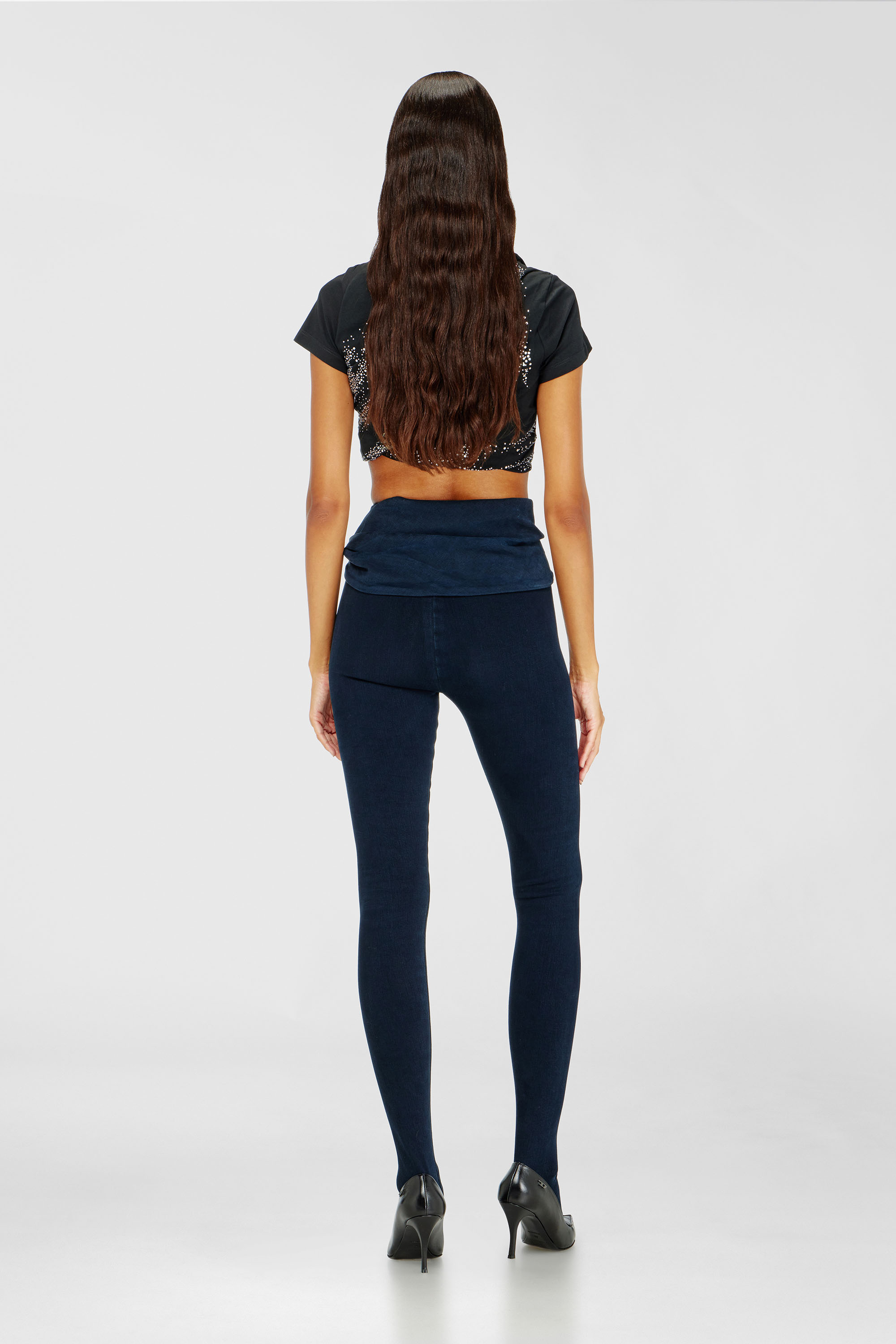 Diesel - Female's Skinny Jeans D-Velly 09R36, ダークブルー - 3