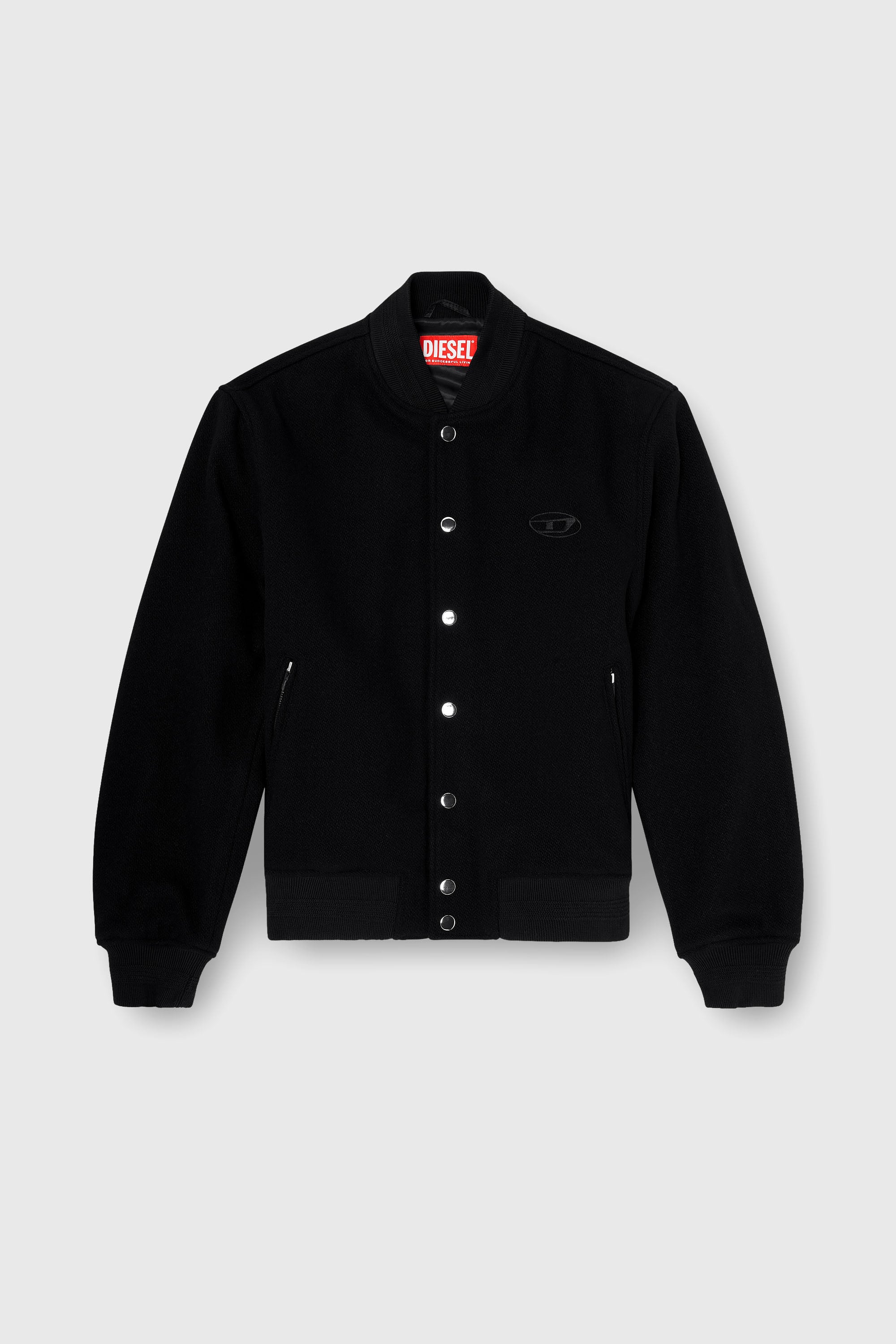 Diesel - J-ARRY-WRD, Male's ボンバージャケット in ブラック - 2