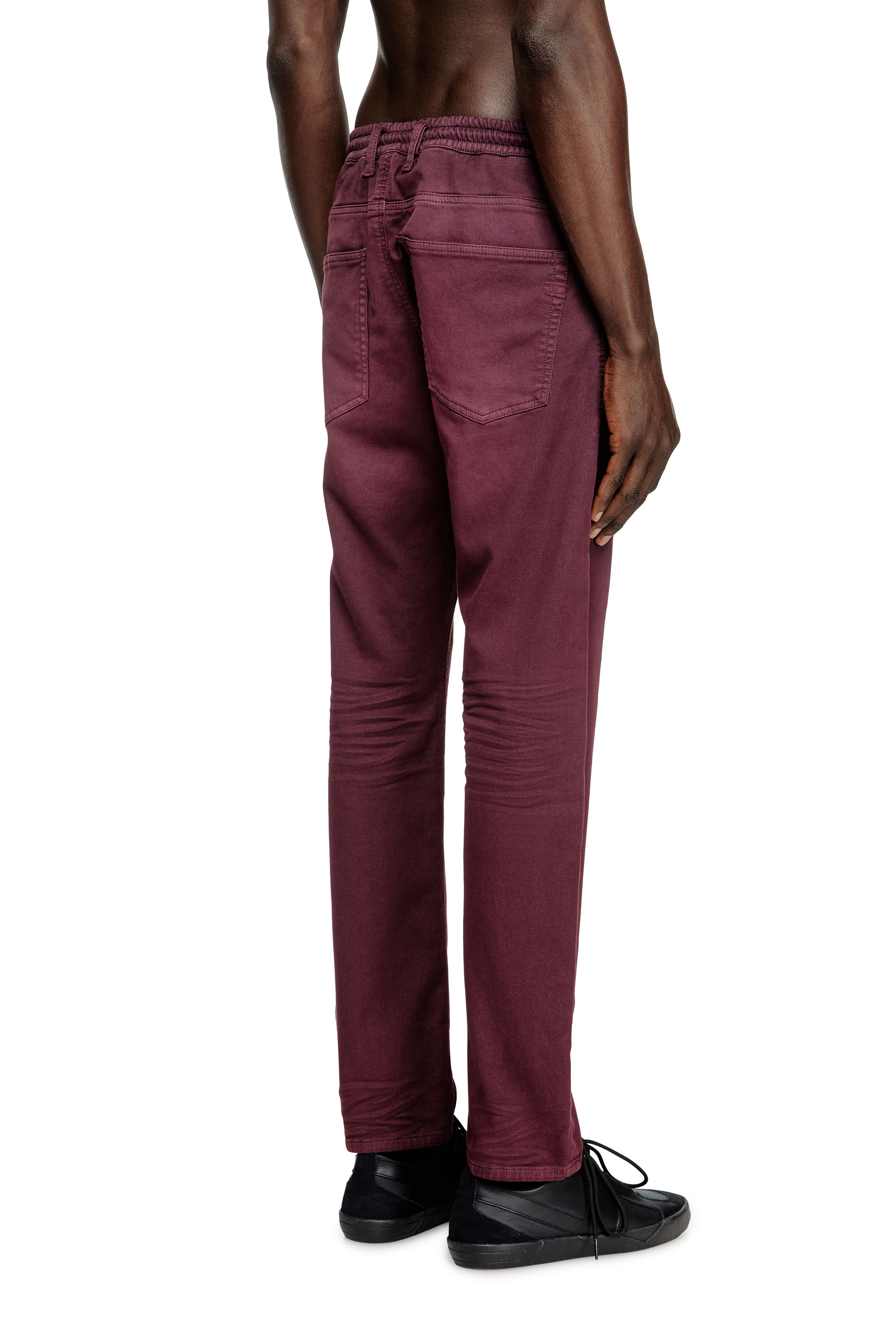 Diesel - Male's Regular 2030 D-Krooley Joggjeans® 0670M, バーガンディー - 4