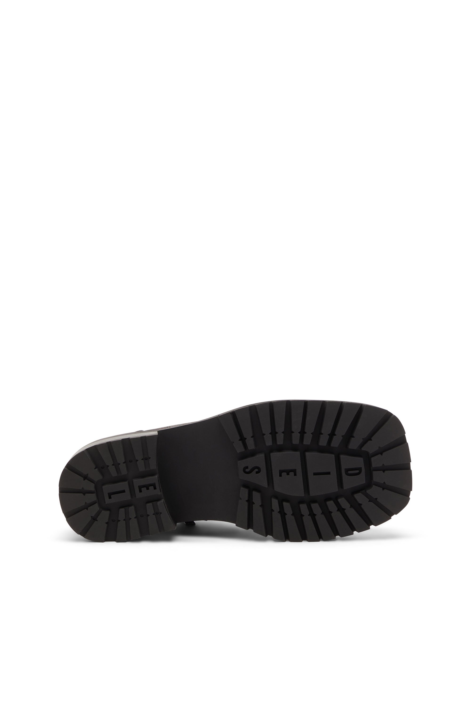 Diesel - D-TEXAN CLOG, Male's D-Texan-Zipped shoes in distressed crackled suede in null - 4