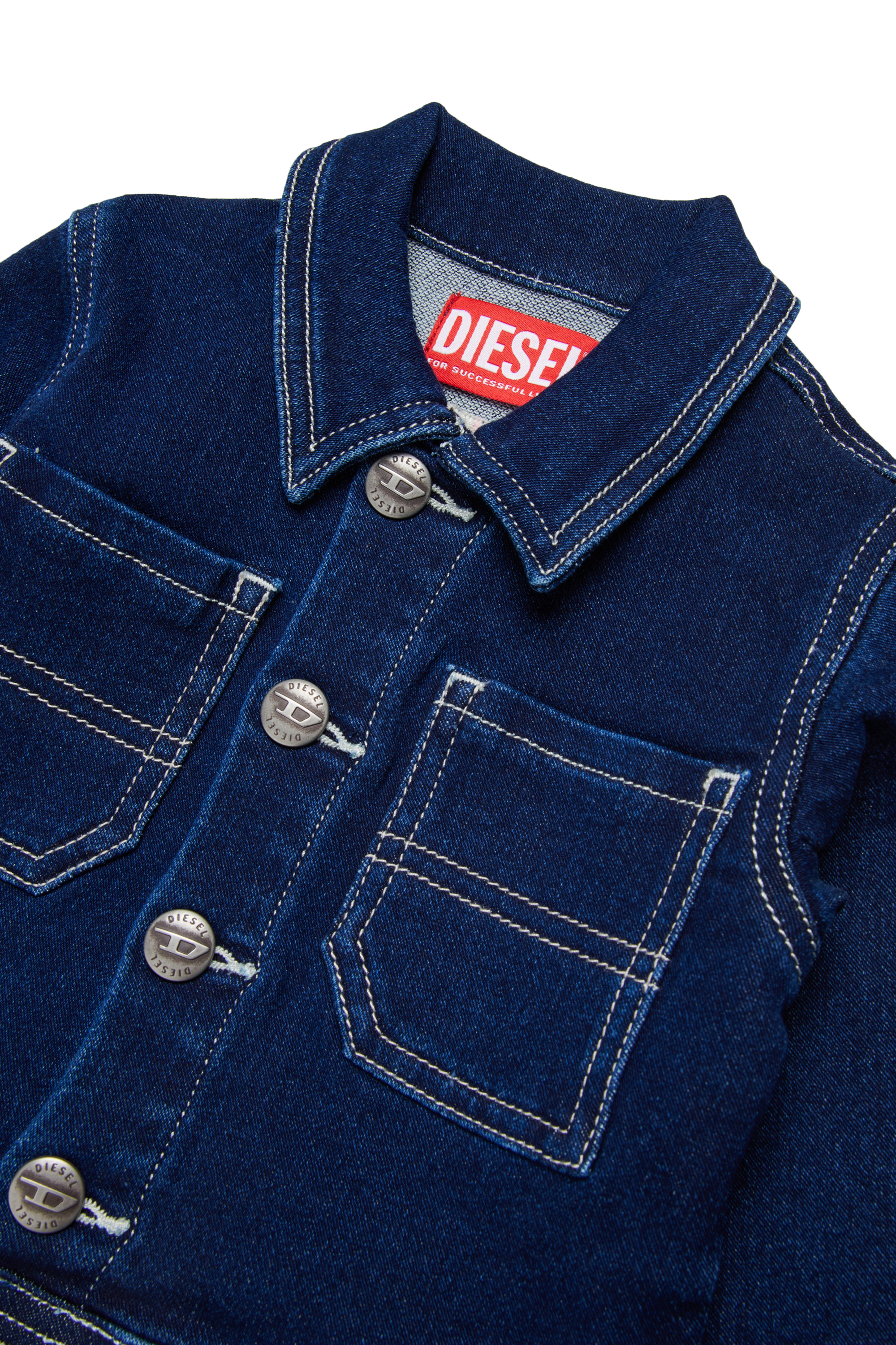 Diesel - JOMYB JJJ, Unisex's ジョグ ジャケット in ダークブルー - 3