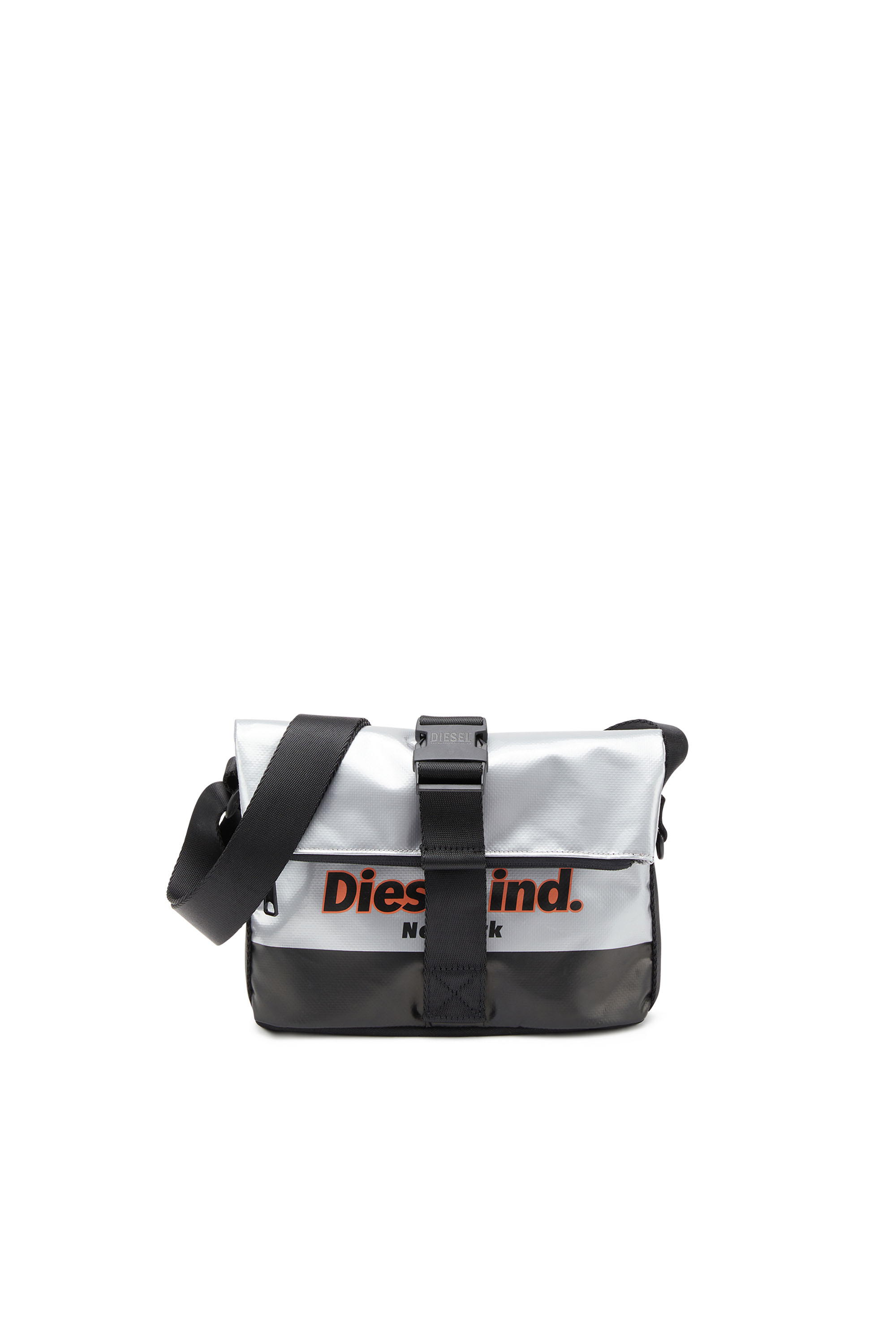 Diesel - TRAP/D SHOULDER BAG S, シルバー - Image 1