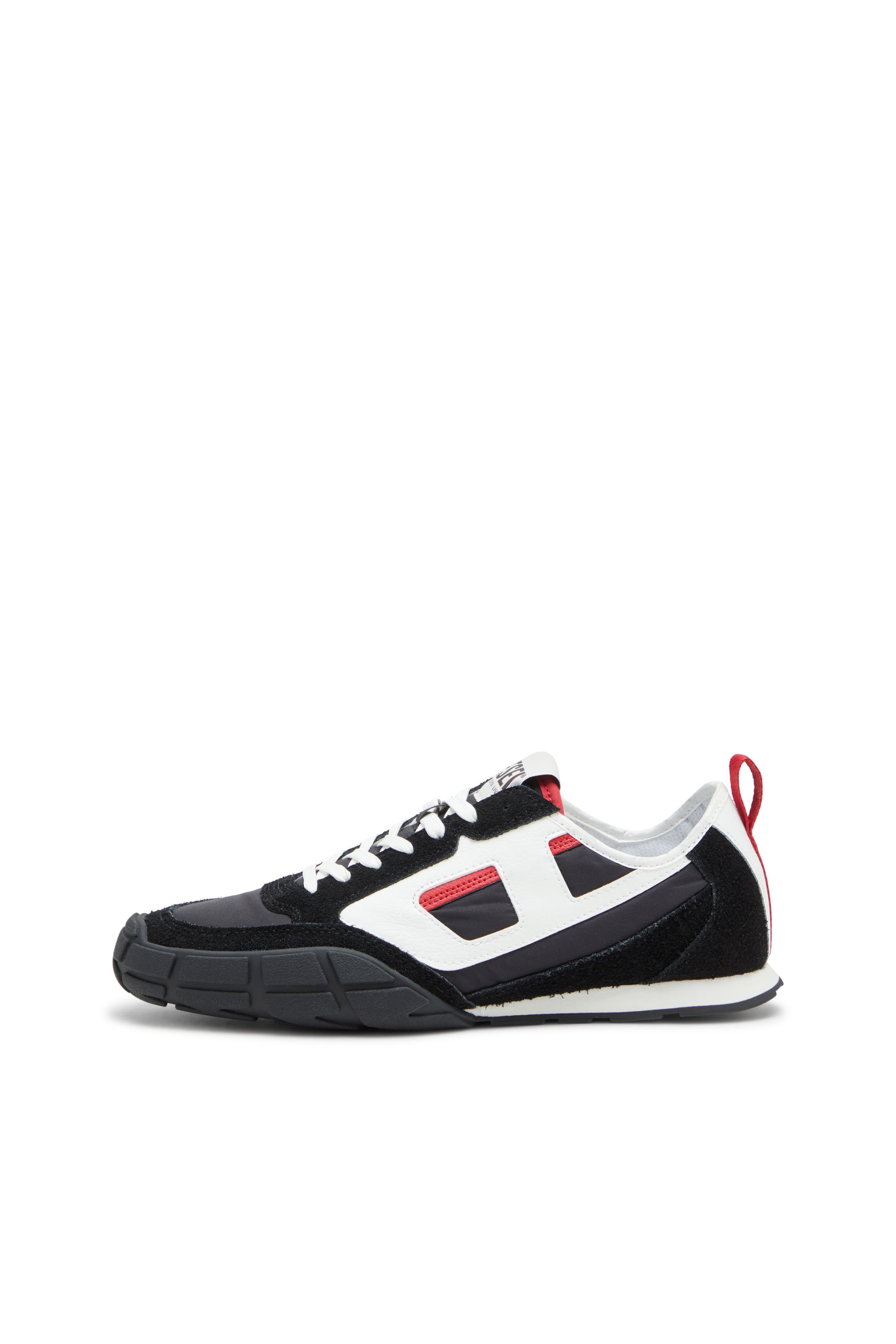 国内直営【DIESEL】s-pagodha low w ローカットスニーカー Men's S-Pagodha-Sneakers in leather, suede and ripstop